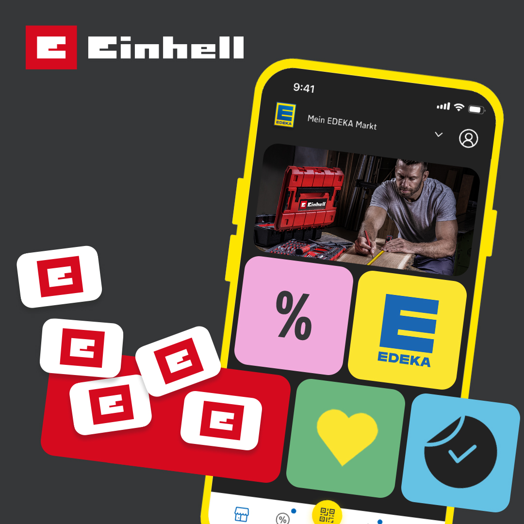 EDEKA App Treueaktion Einhell