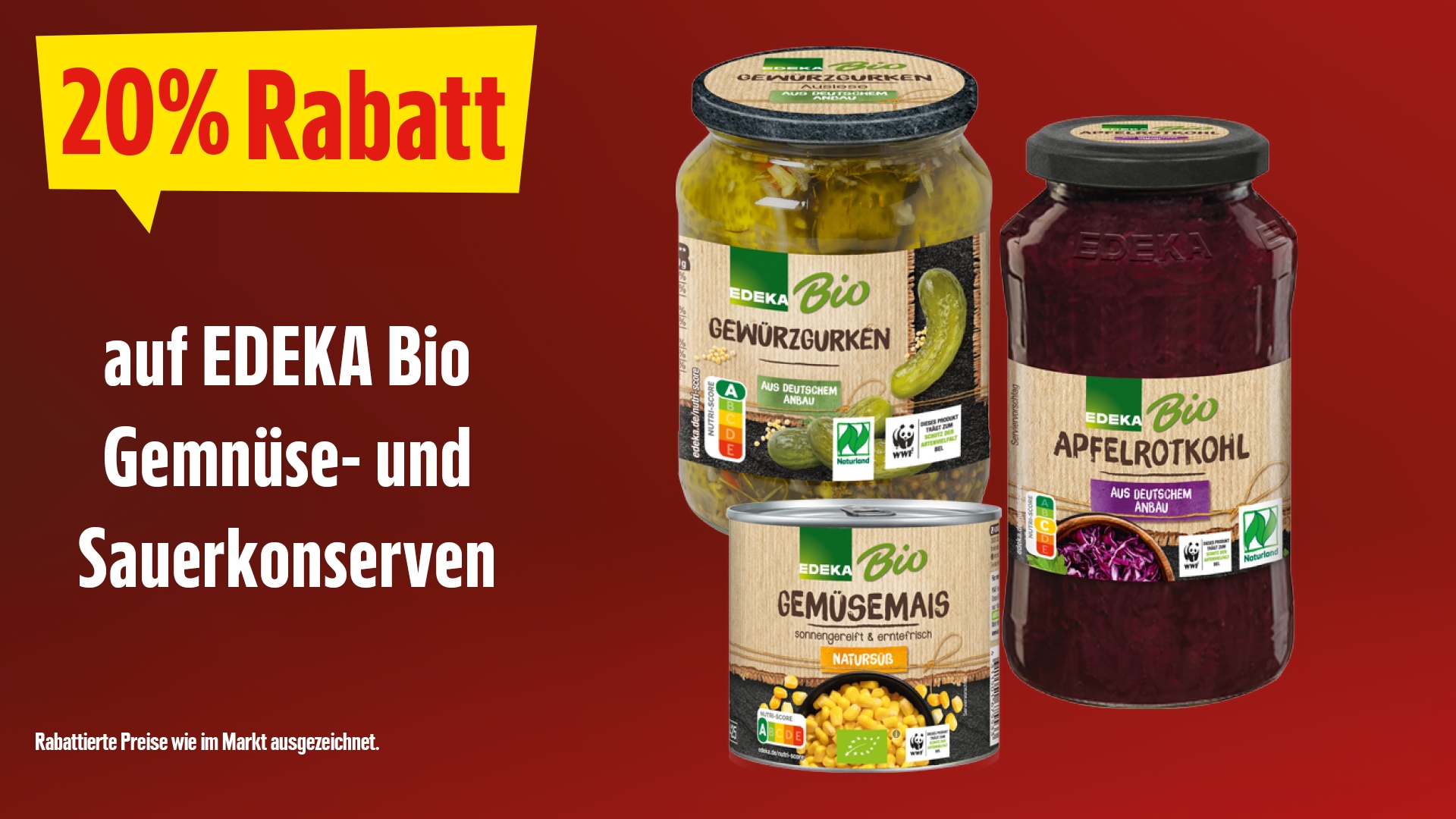 Sortimentsrabatt 20 %