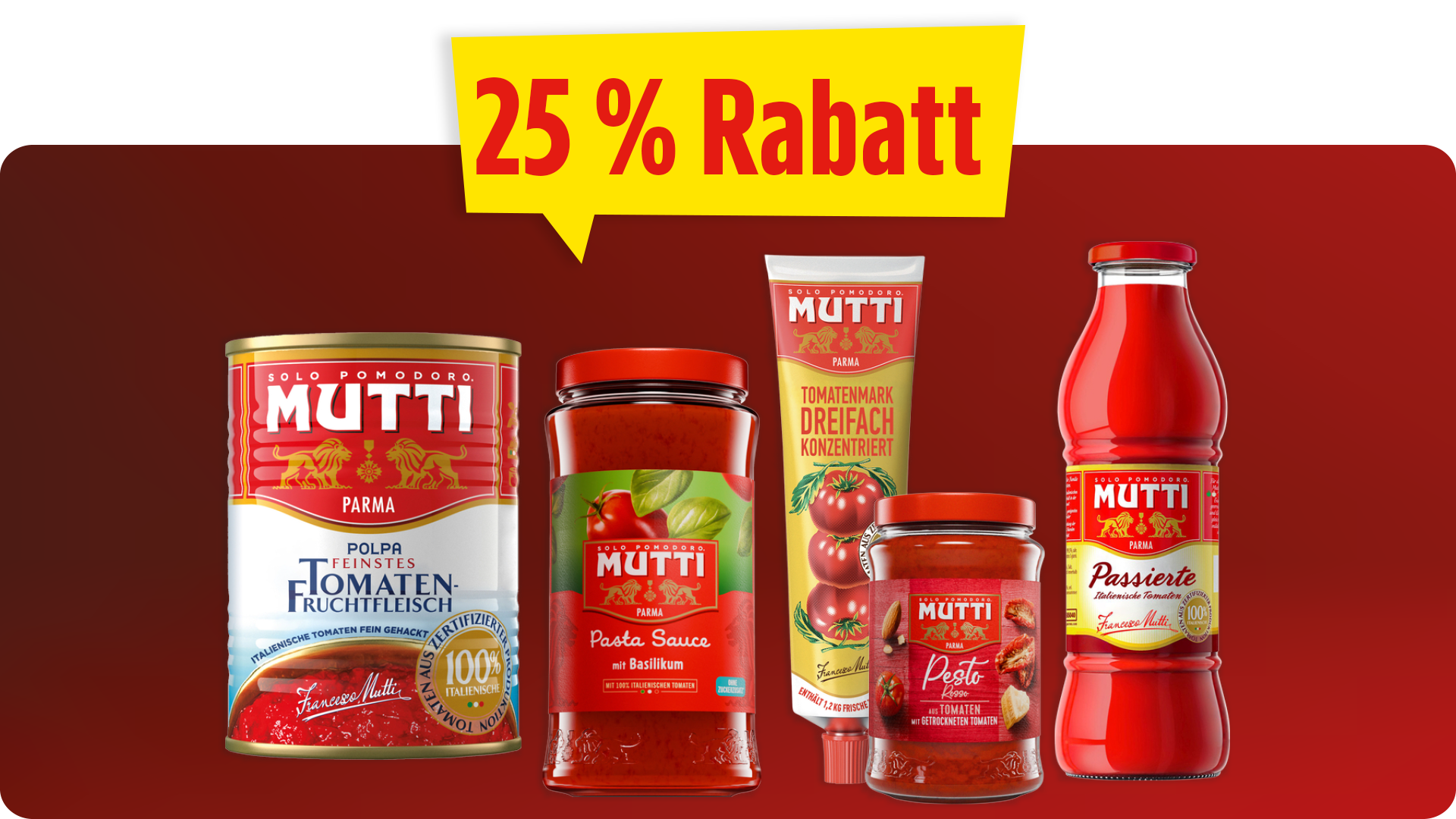 Sortimentsrabatt 25 %