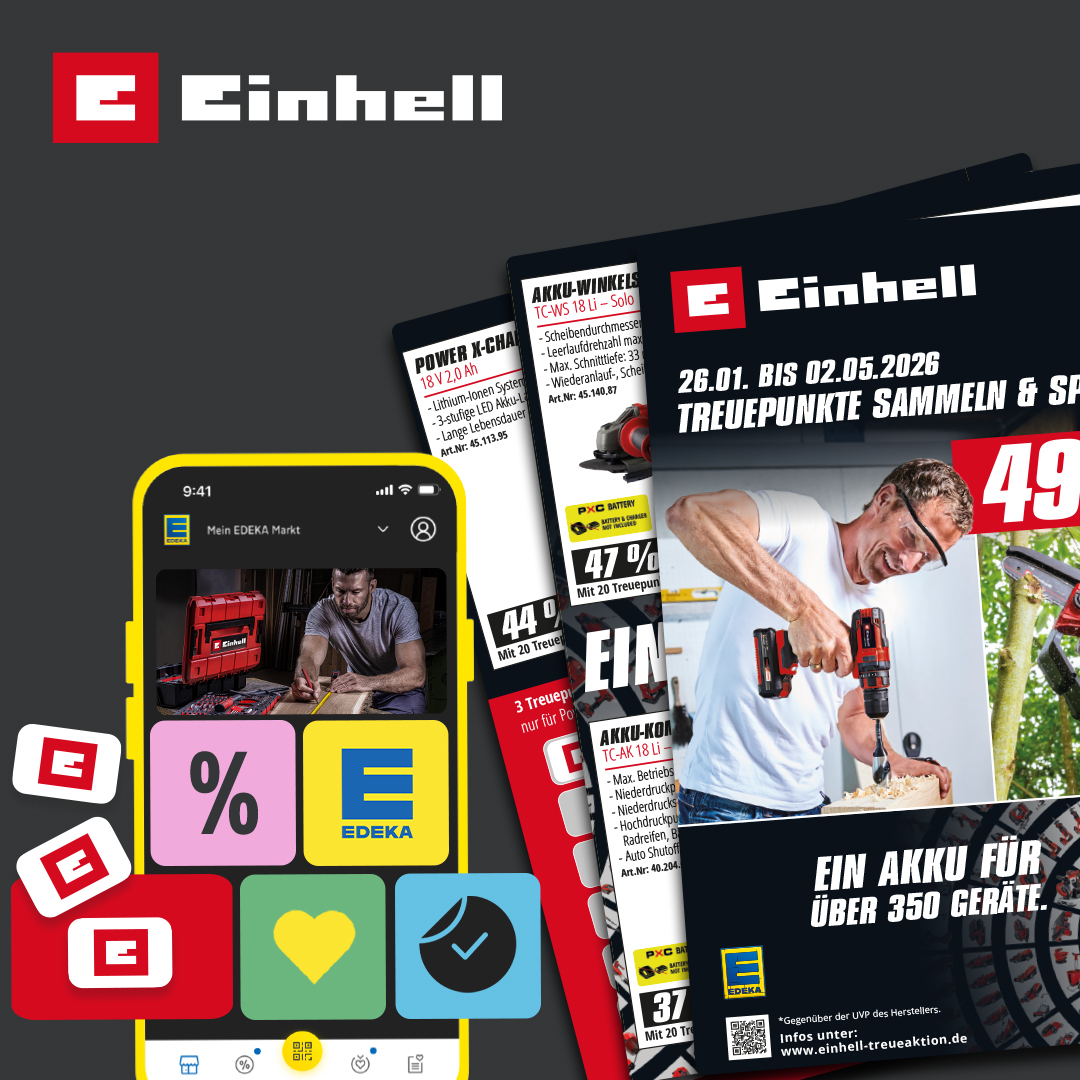 Kampagne Einhell Treueaktion