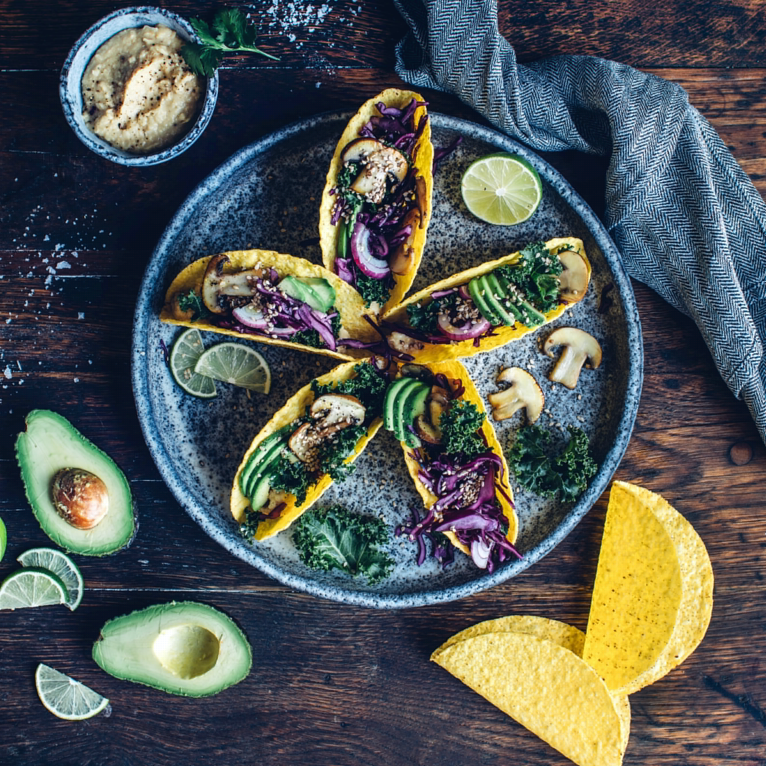 Grünkohl Tacos