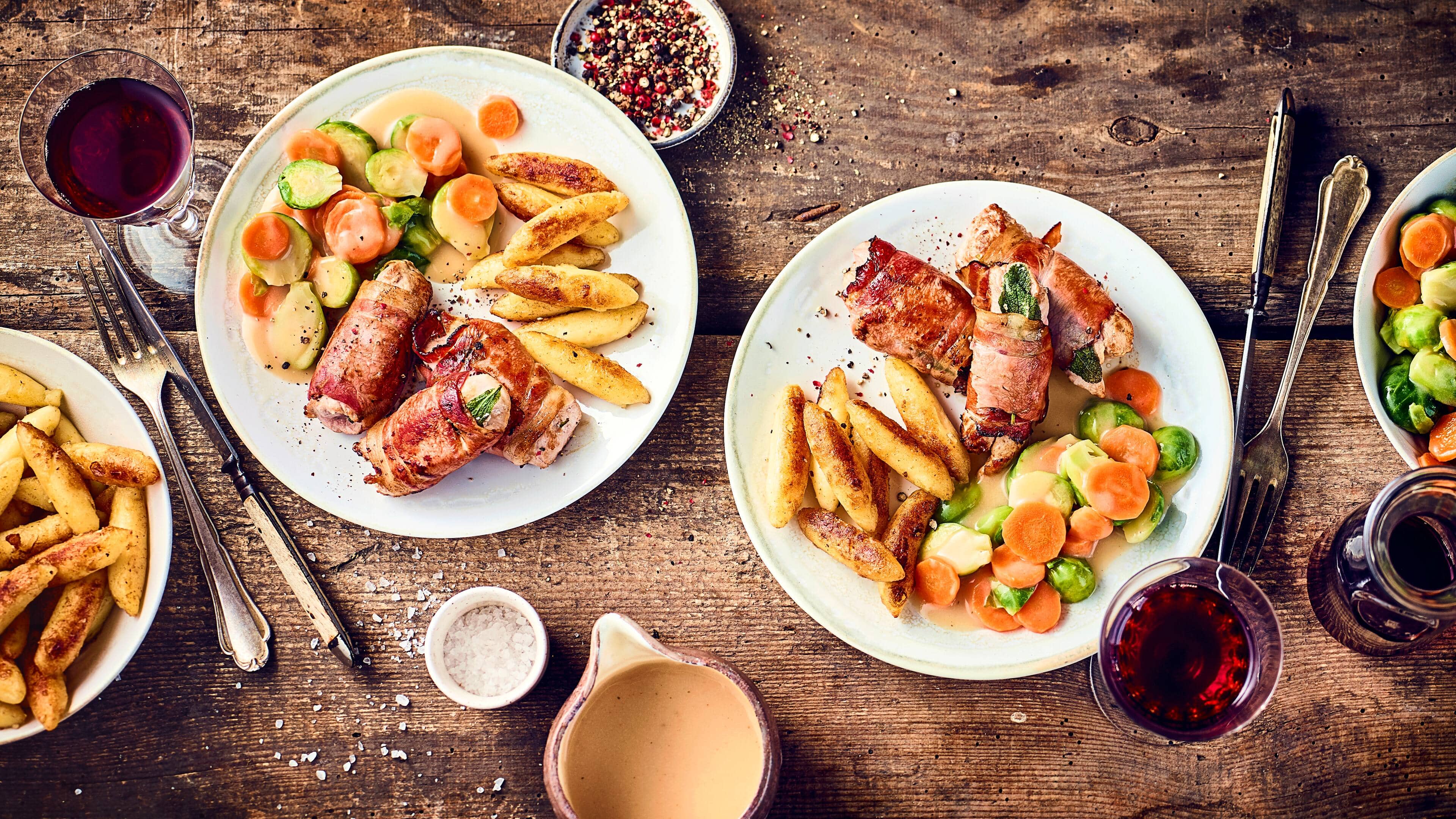 Schweinefilet-Saltimbocca Entdecken Sie unser Rezept für Schweinefilet Saltimbocca