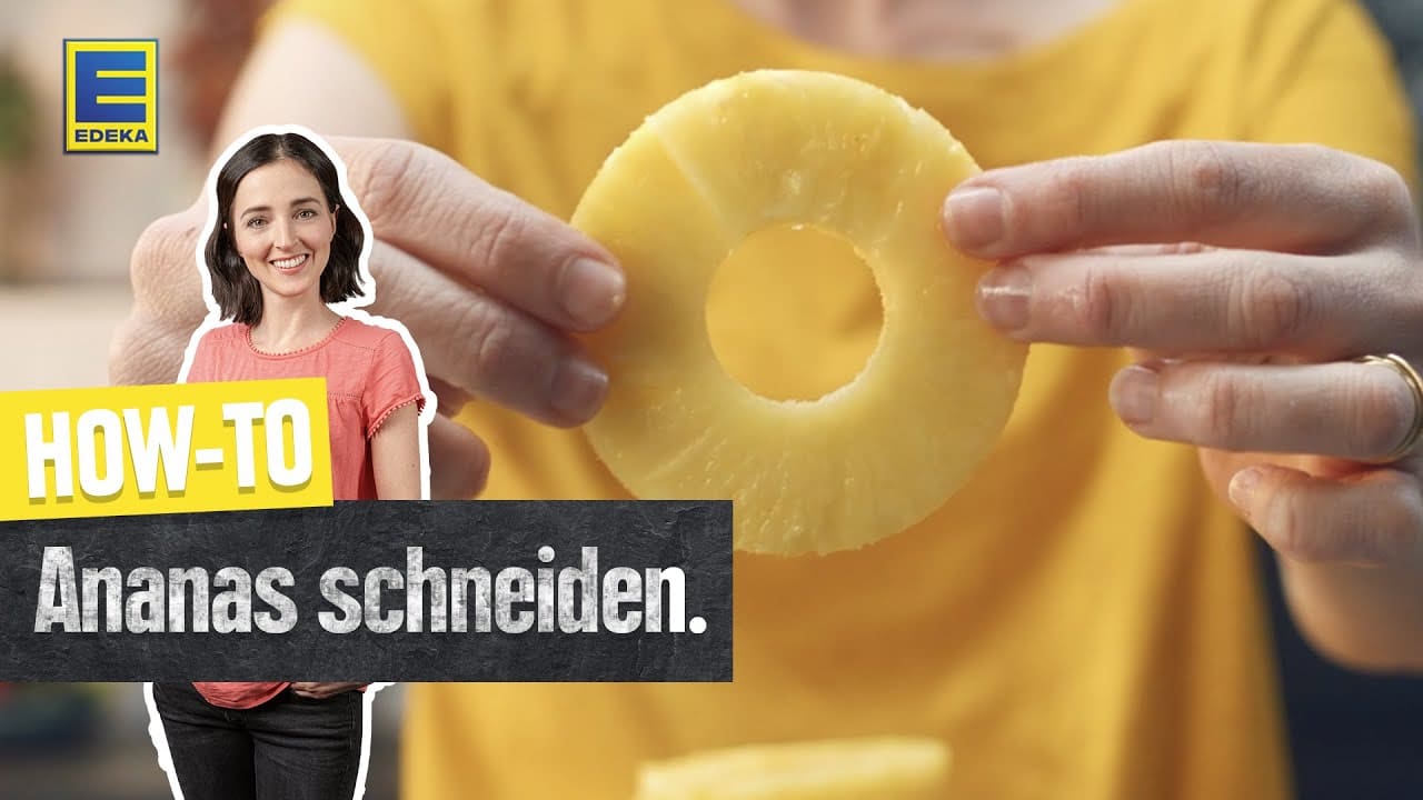 YouTube Platzhalterbild für ein Video mit dem Titel 'Ananas schneiden Tricks'.