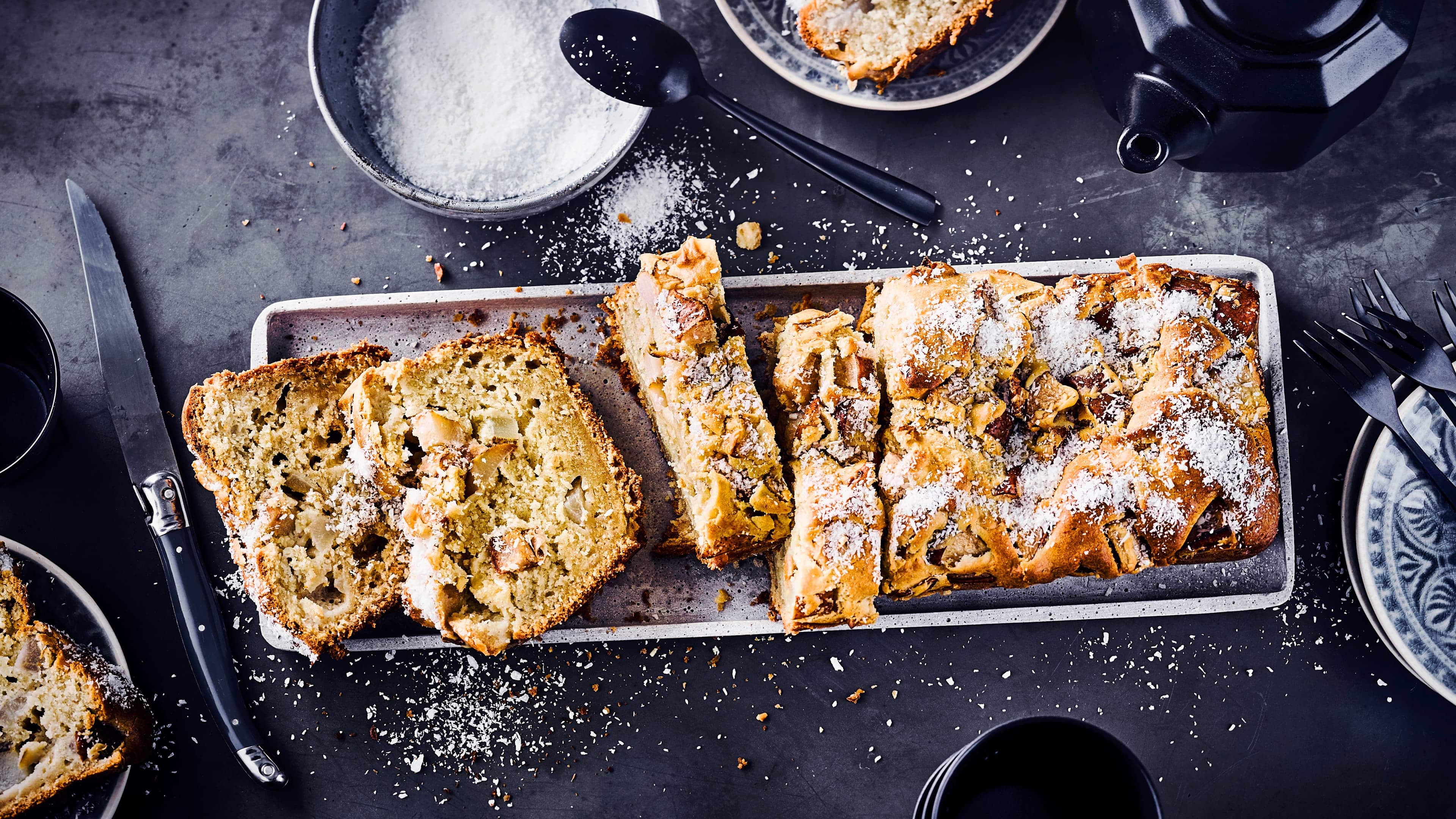 Birnenrührkuchen Birnenrührkuchen