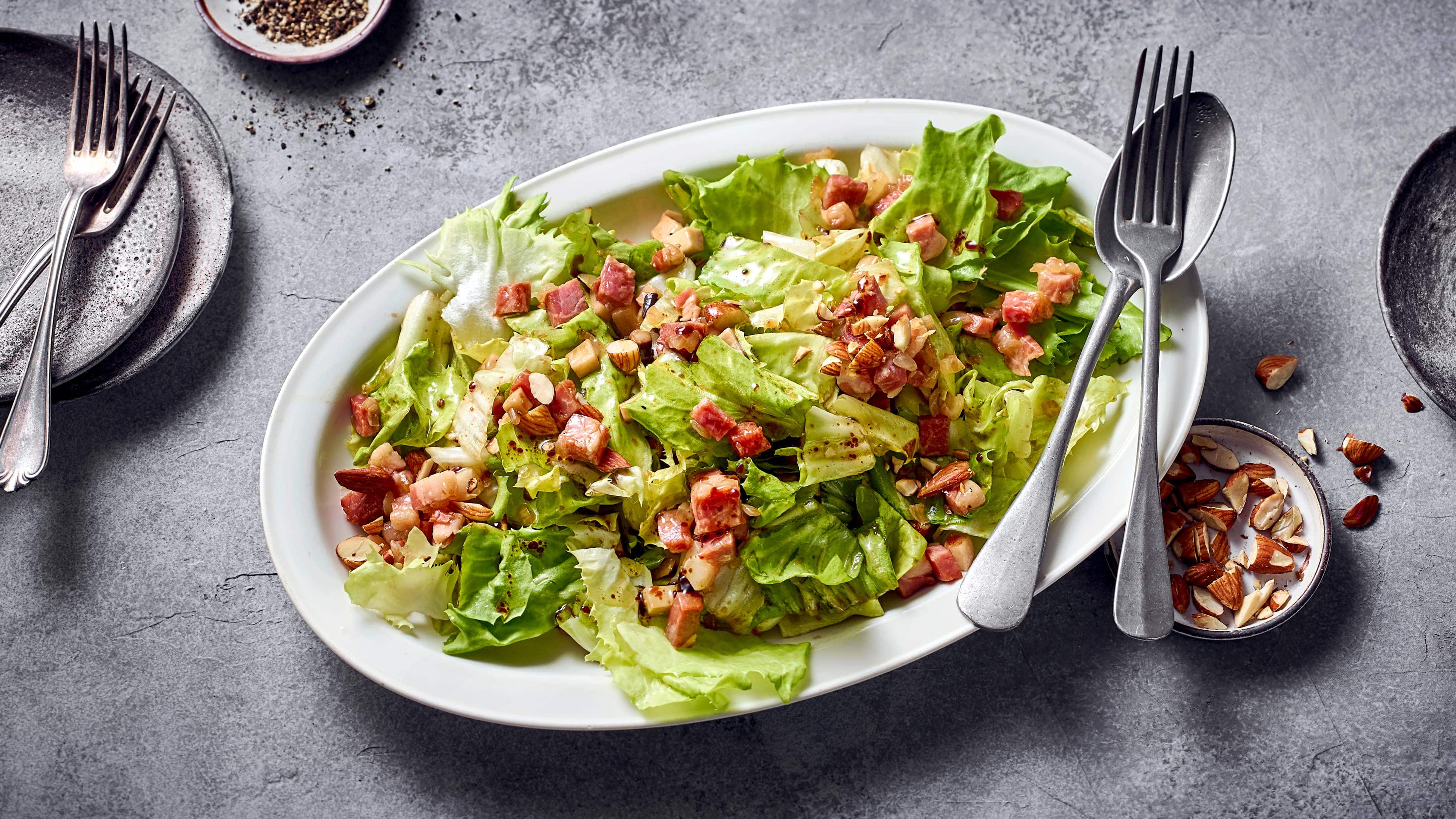 Endiviensalat mit Speck Endiviensalat mit Speck