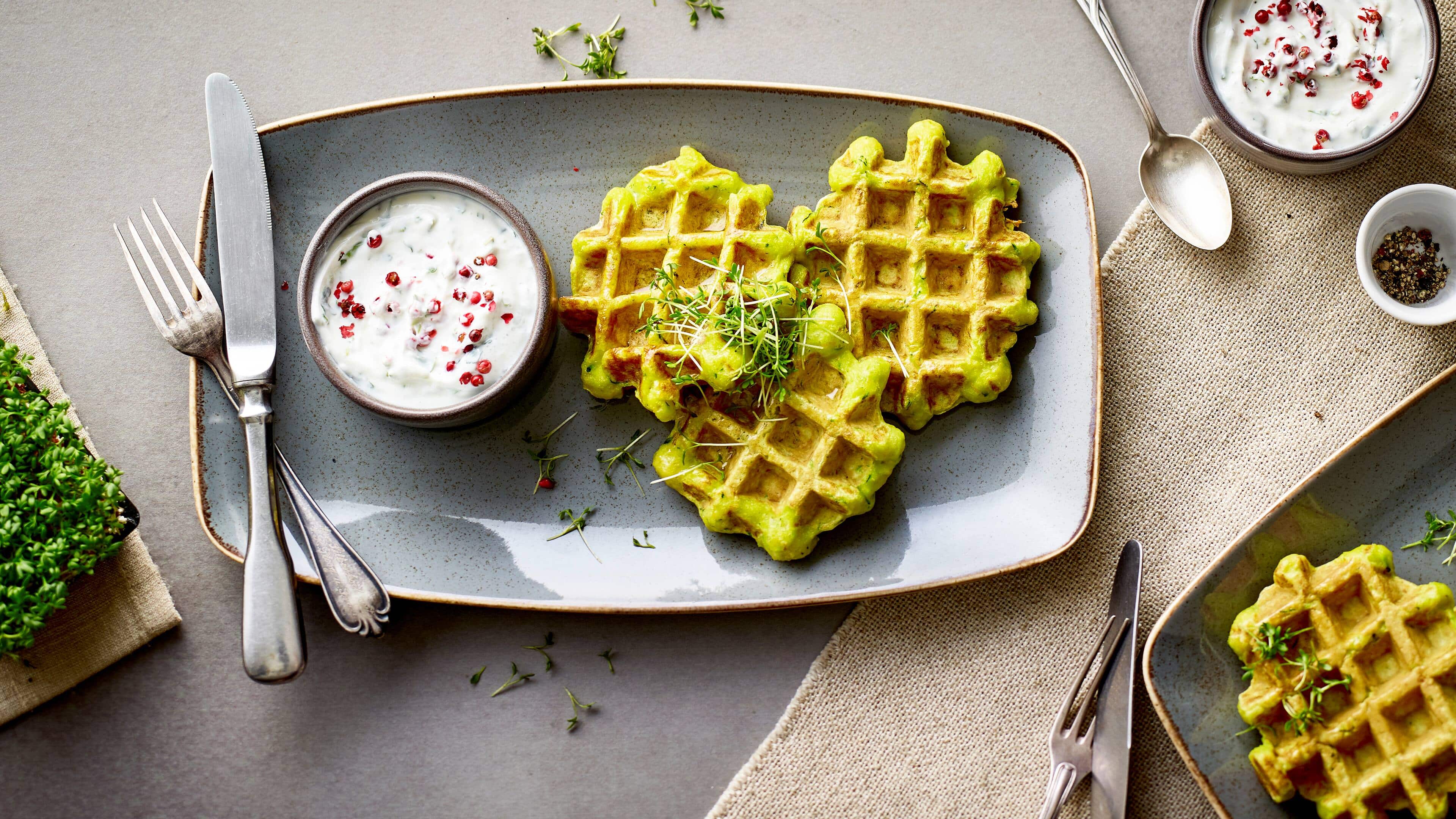 Gemüsewaffeln Gemüsewaffeln