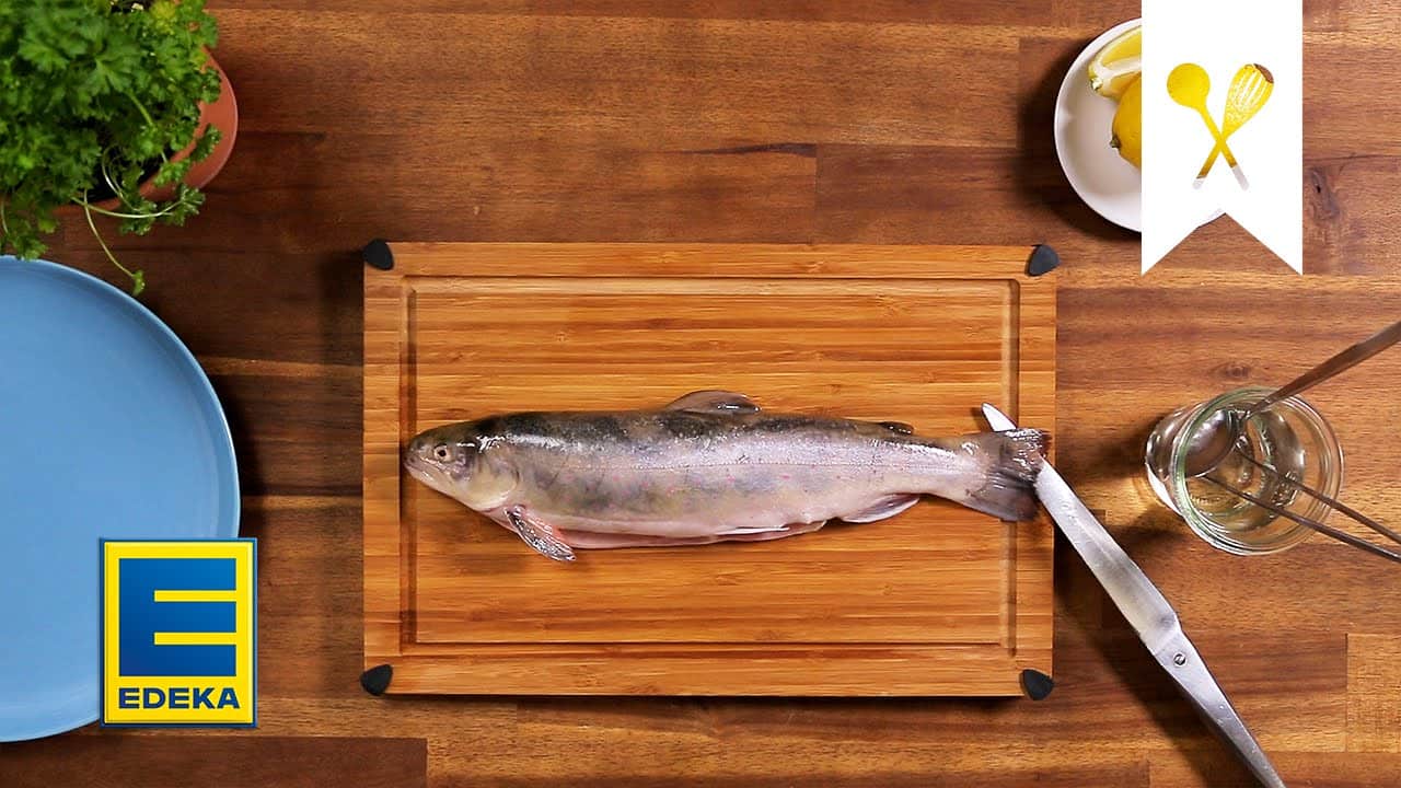 YouTube Platzhalterbild für ein Video mit dem Titel 'Gewusst wie: Fisch filetieren'.
