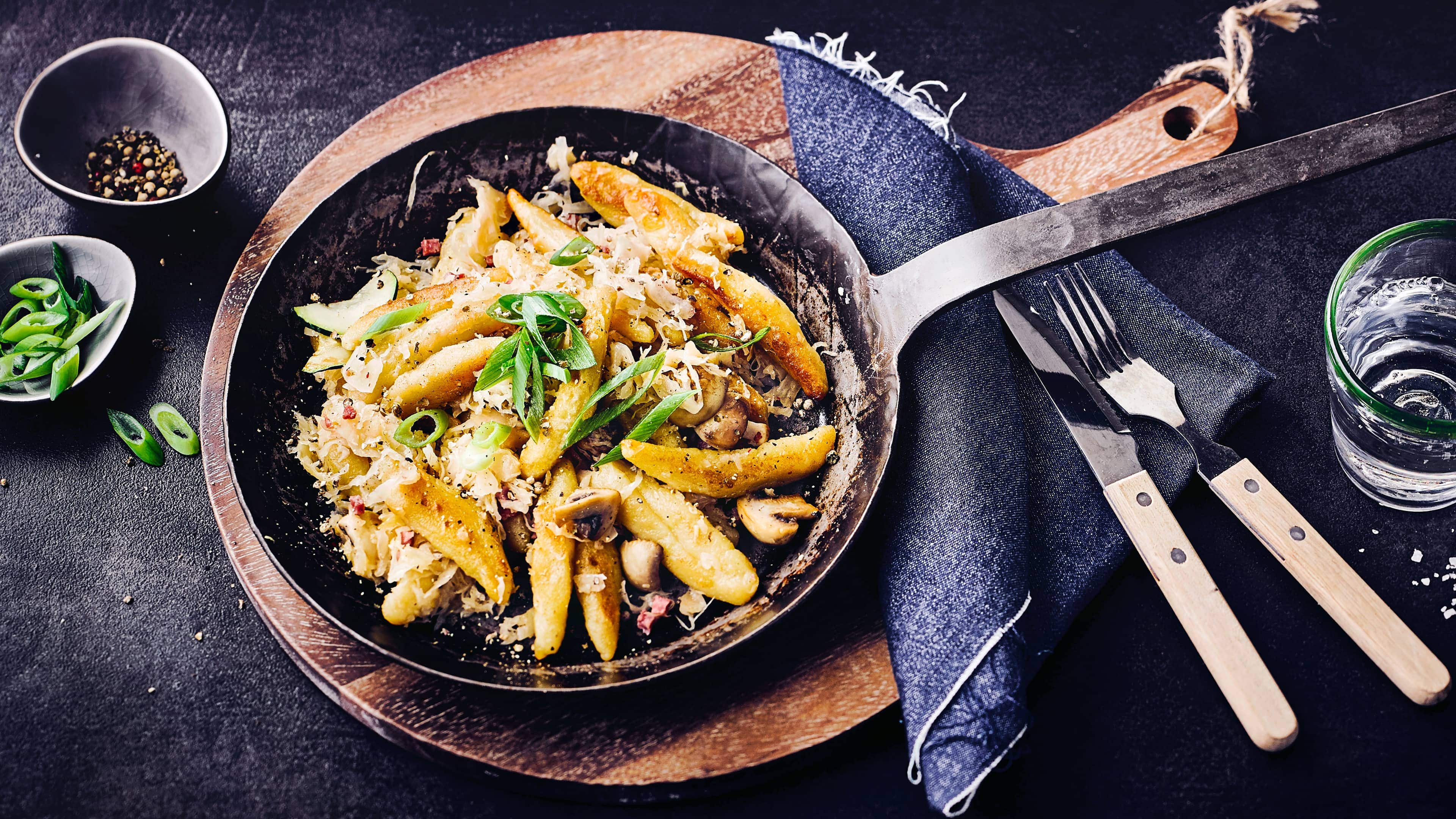 Schupfnudeln mit Sauerkraut Schupfnudeln mit Sauerkraut