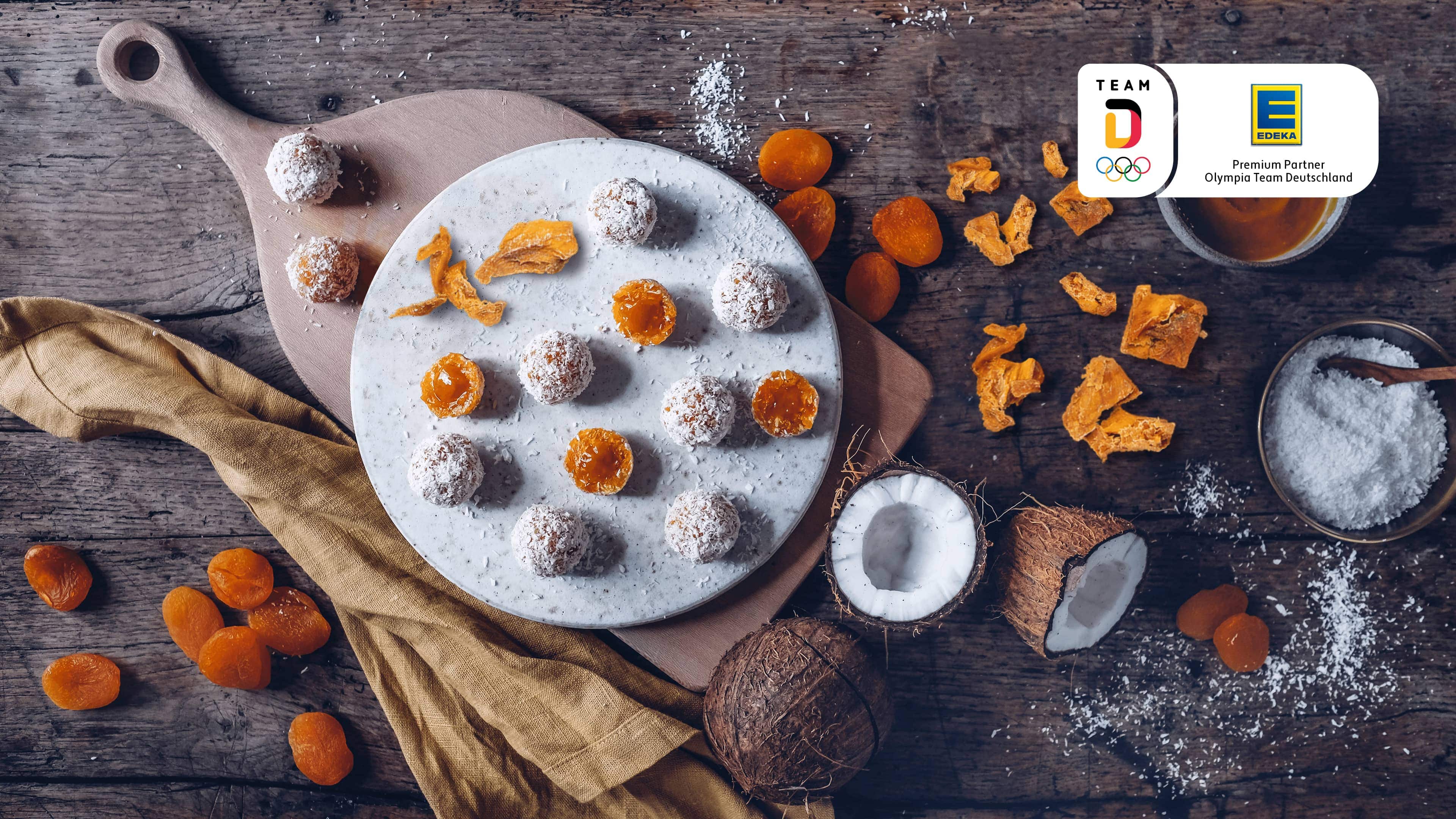 Kokos-Mango-Energy Balls Kokos-Mango-Energy Balls