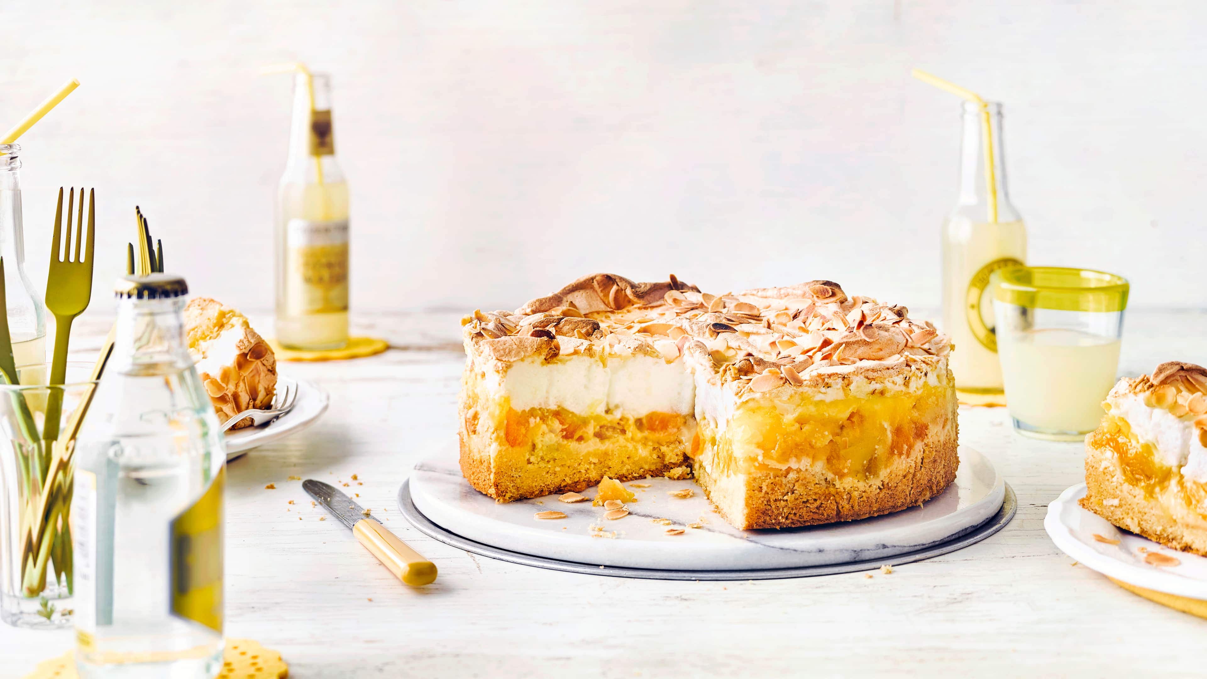Pfirsichtorte Pfirsichtorte