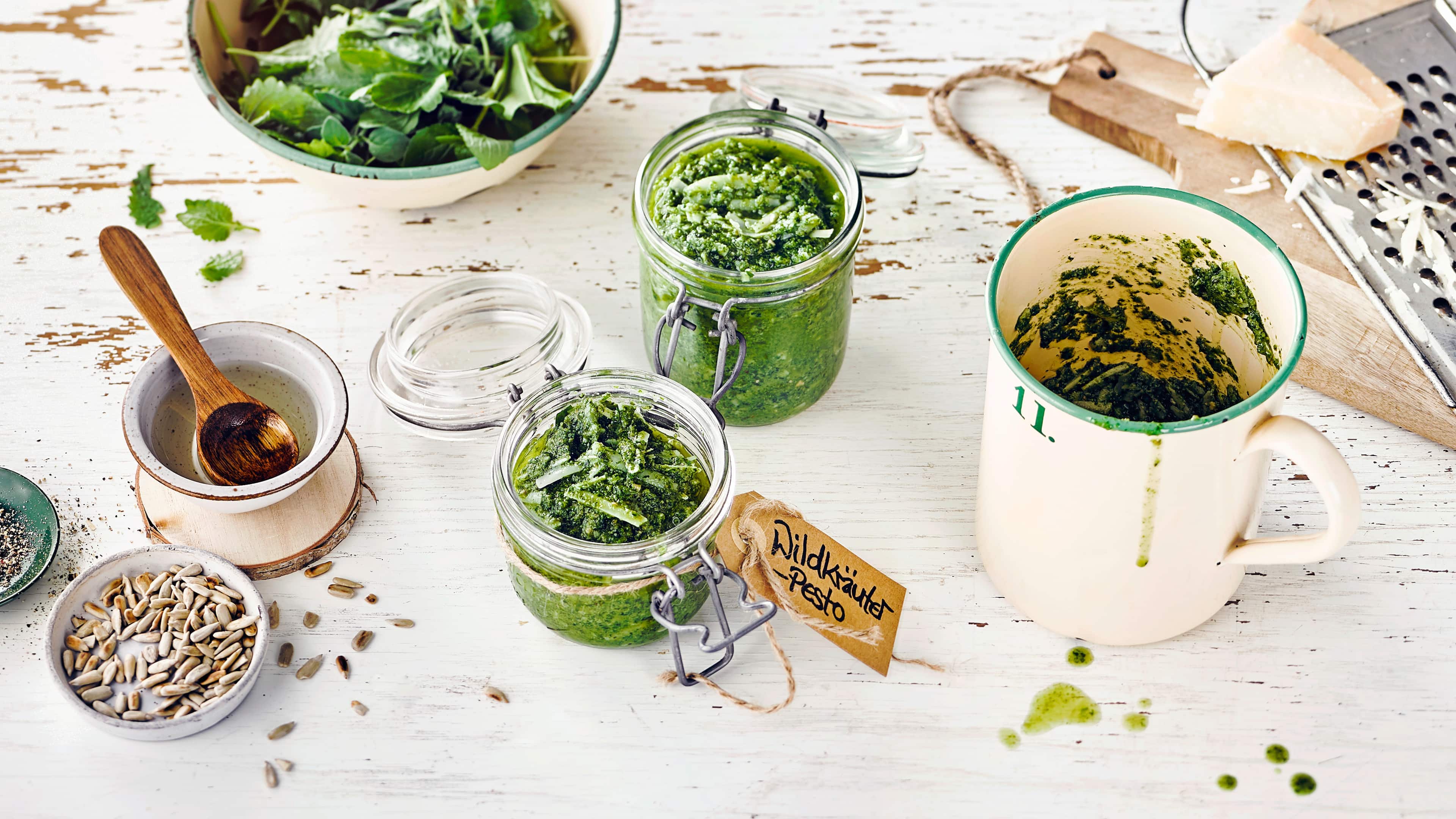 Wildkräuterpesto Wildkräuterpesto