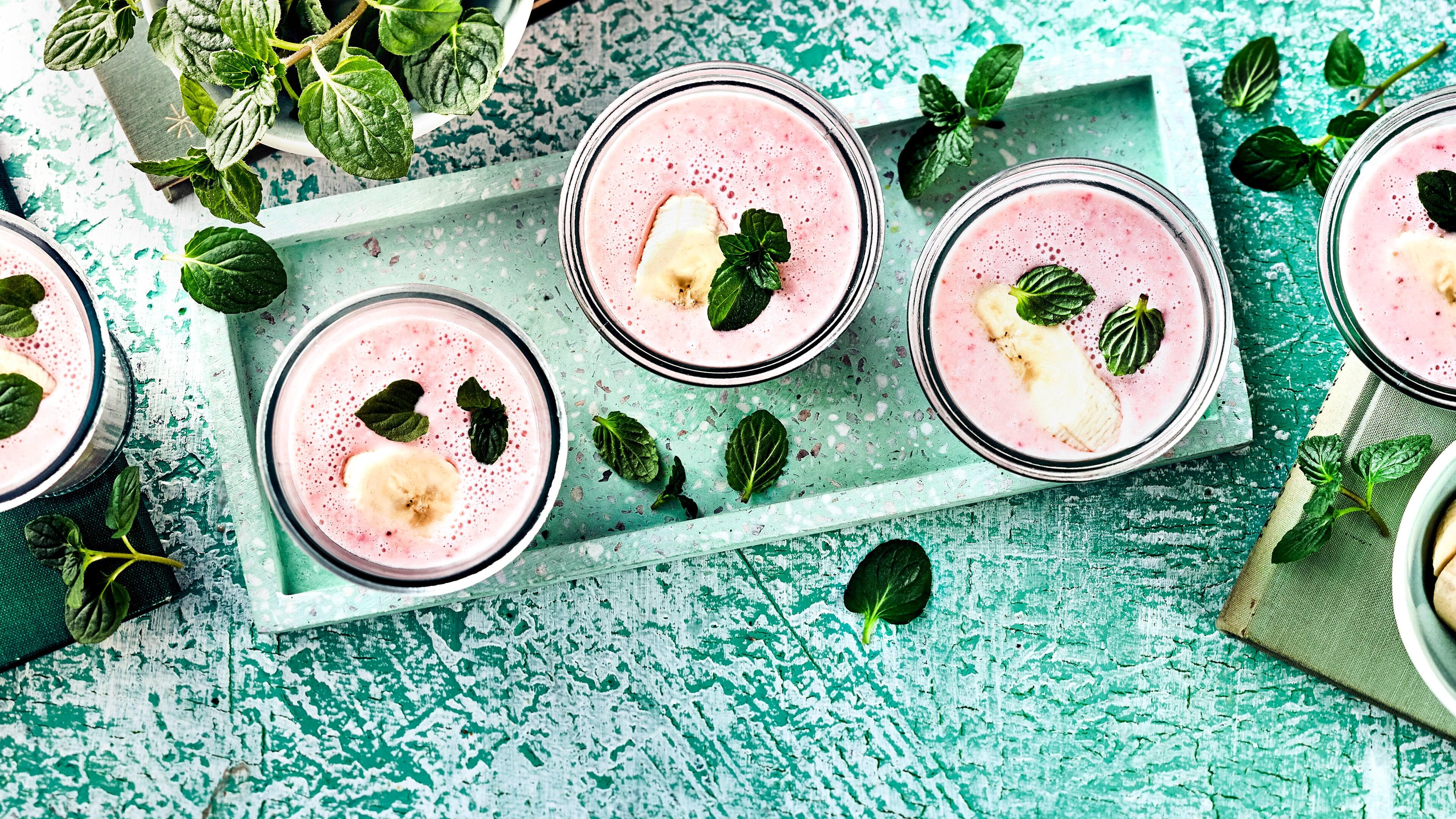 Bananen-Erdbeer-Smoothie Bananen-Erdbeer-Smoothie