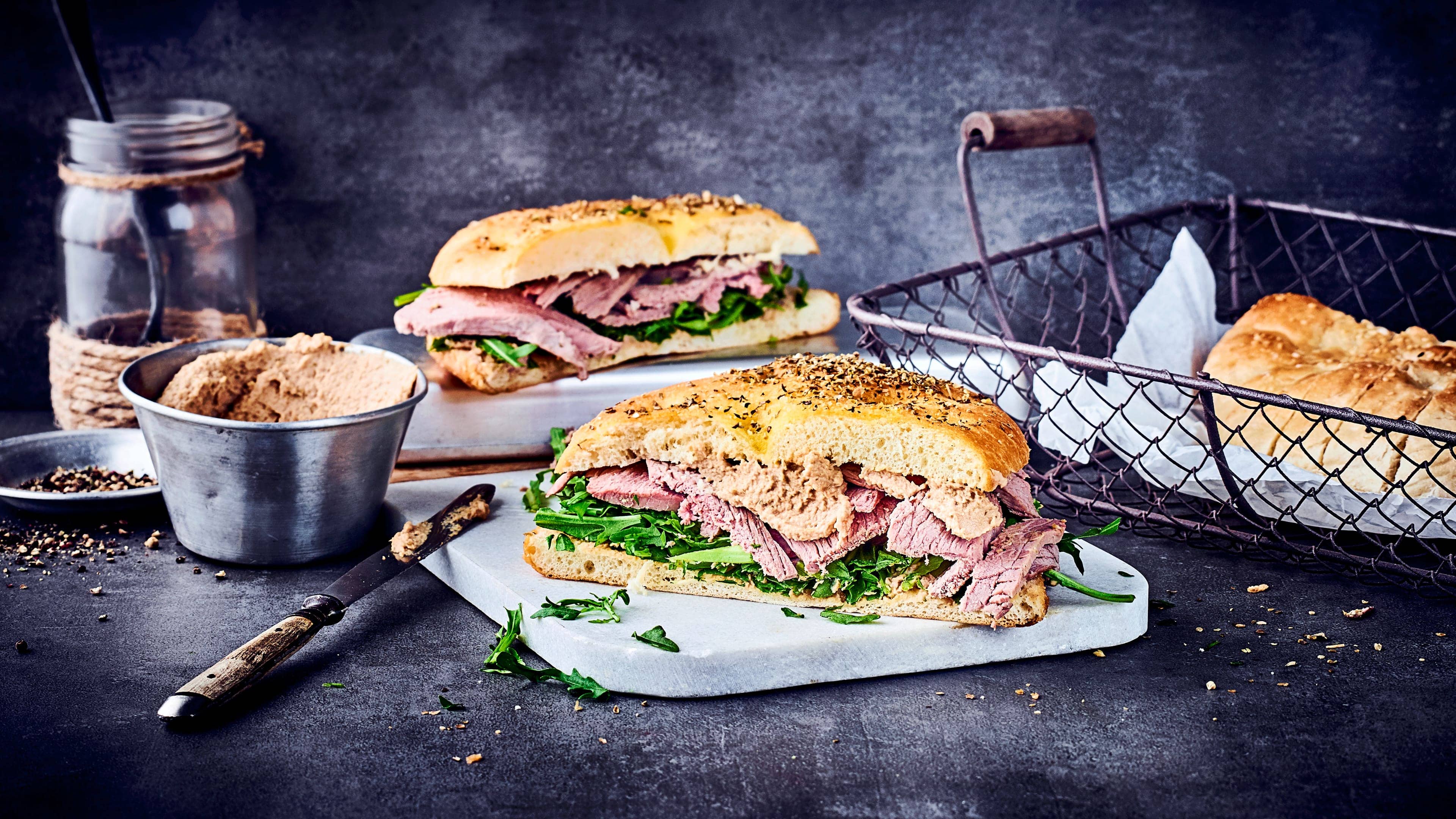 Vitello-tonnato-Sandwich Vitello-tonnato-Sandwich