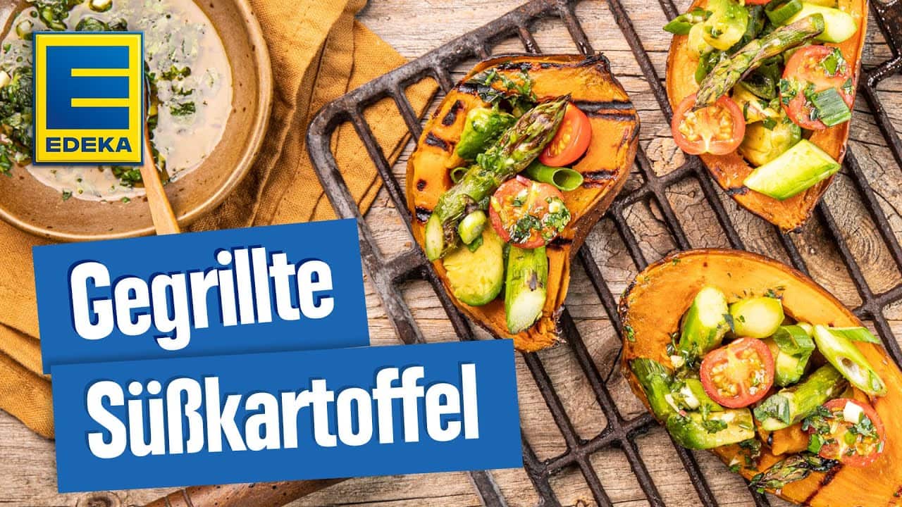 Süßkartoffel grillen YouTube Platzhalterbild für ein Video mit dem Titel 'Süßkartoffel grillen'.