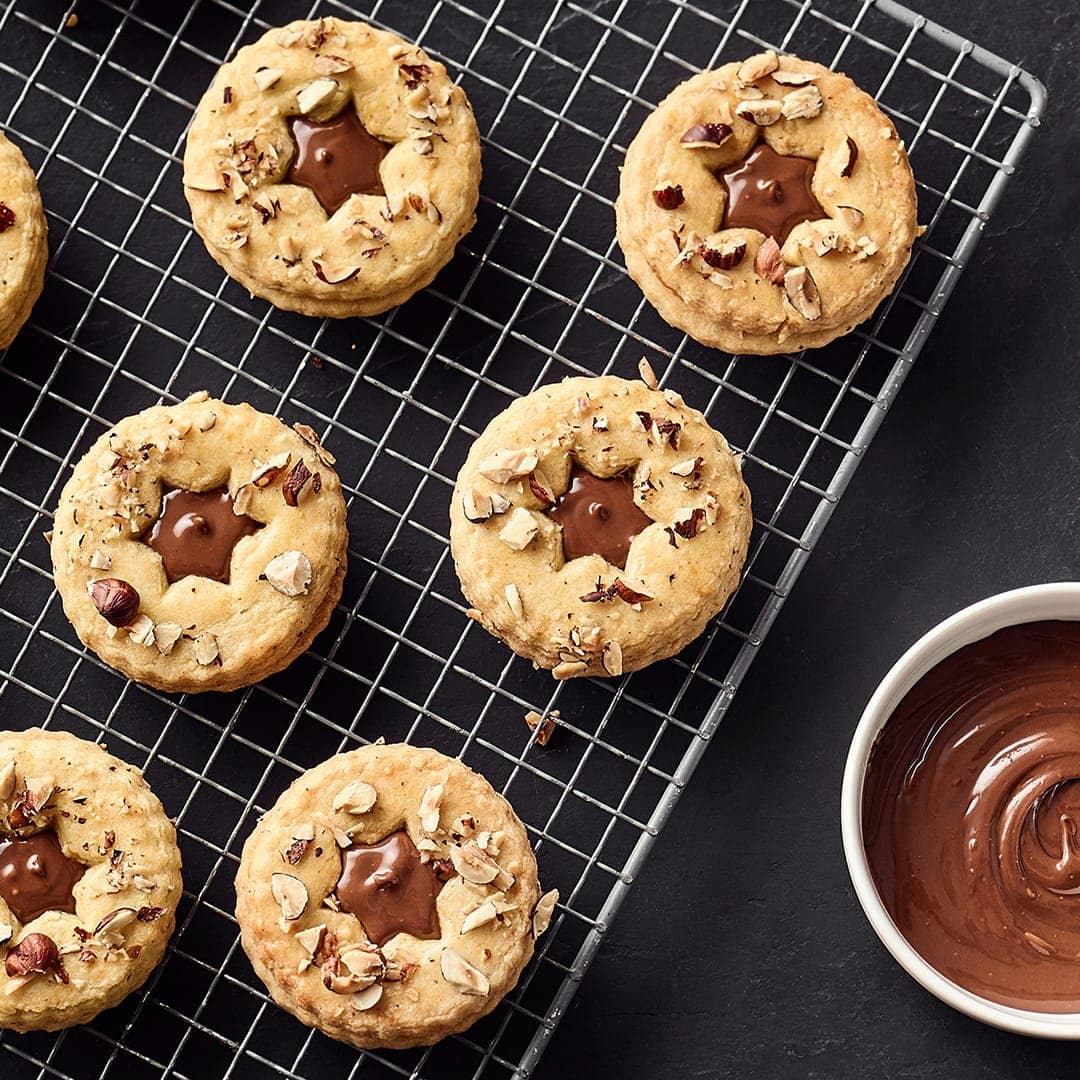 Spitzbuben mit Nutella