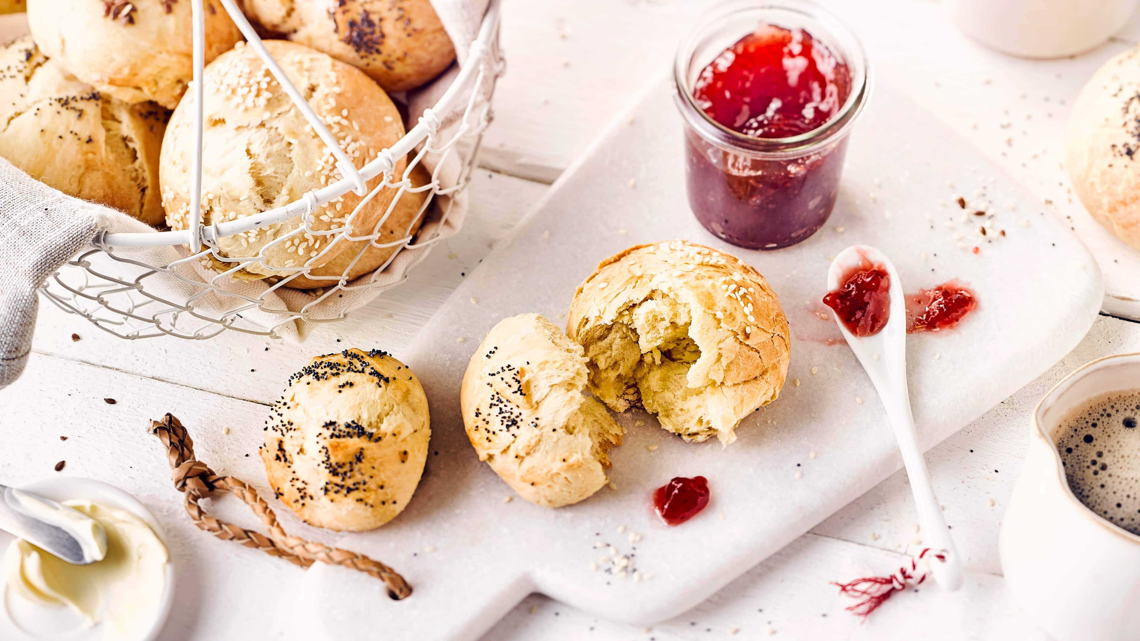 Quarkbrötchen Quarkbrötchen