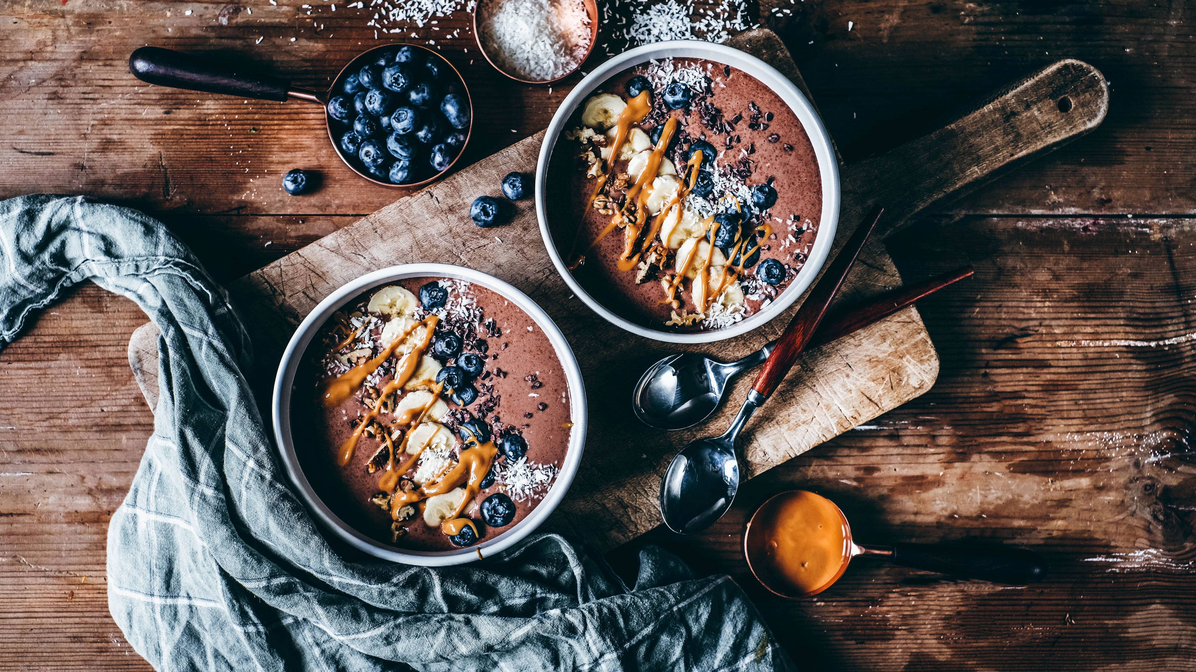 Chocolate Peanut Butter Smoothie Bowl Chocolate Peanut Butter Smoothie Bowl