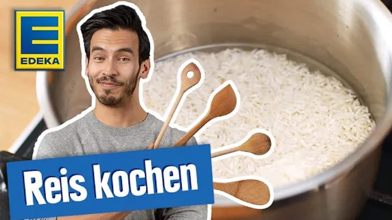 YouTube Platzhalterbild für ein Video mit dem Titel 'Reis kochen'.