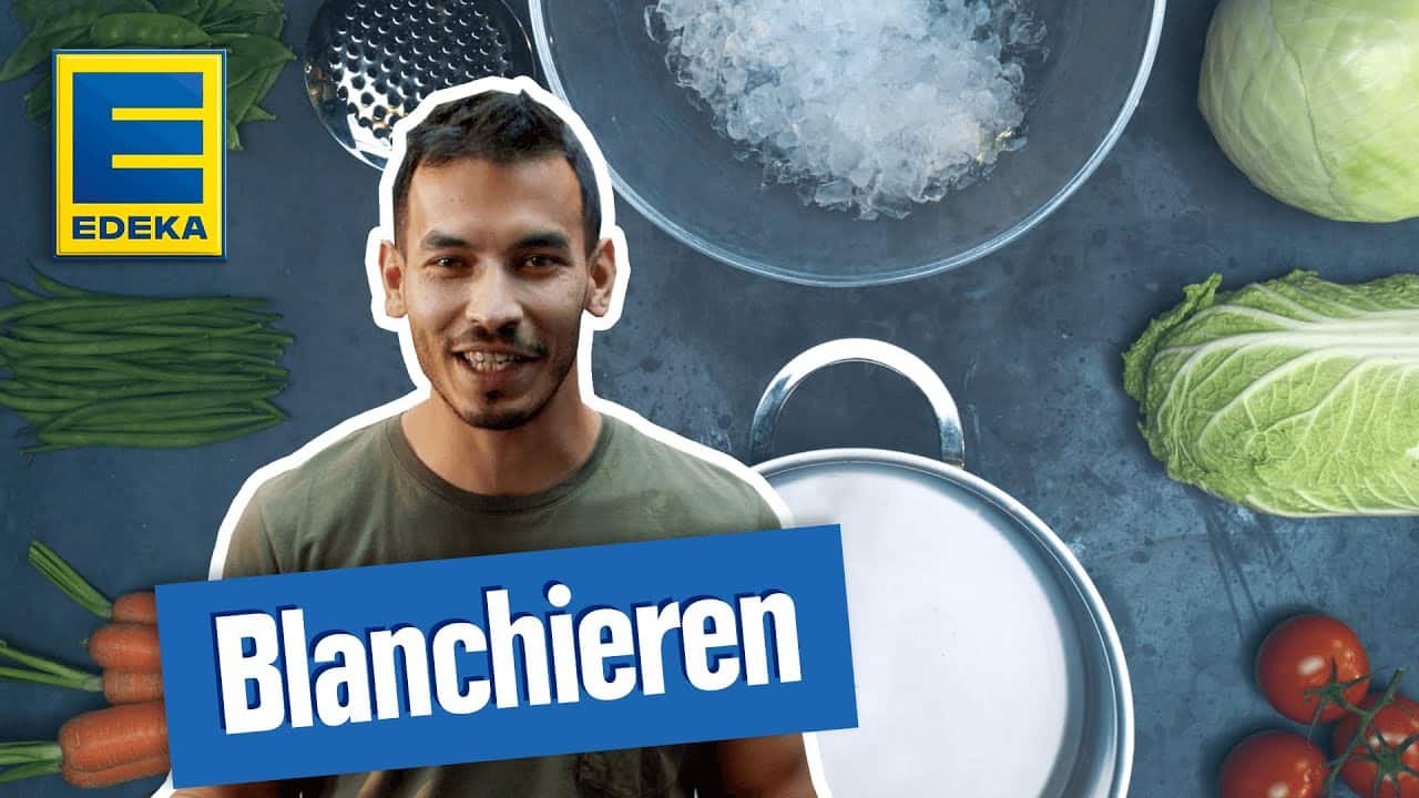YouTube Platzhalterbild für ein Video mit dem Titel 'Was ist Blanchieren?'.