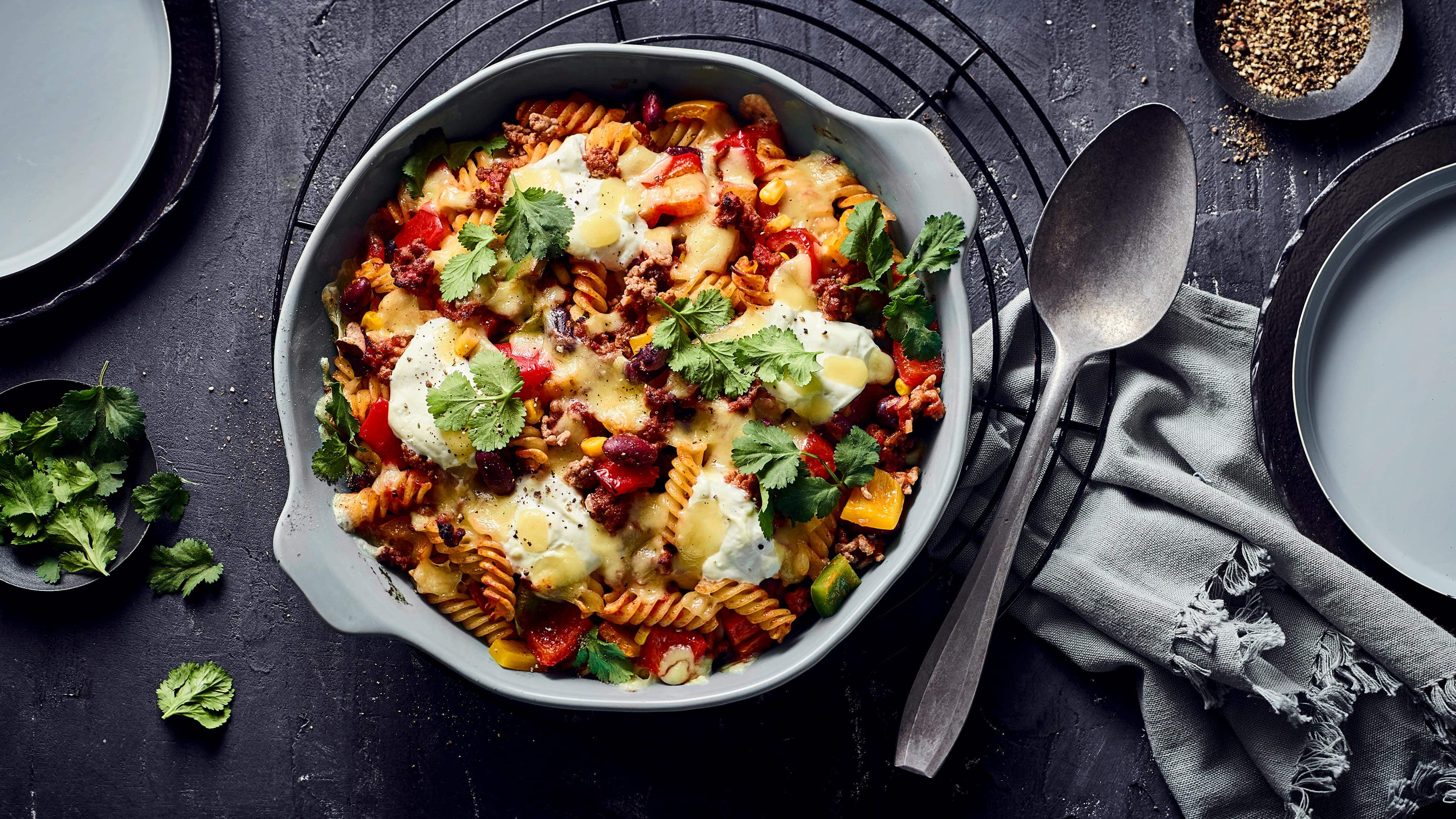 Chili-con-Carne-Auflauf Chili-con-Carne-Auflauf
