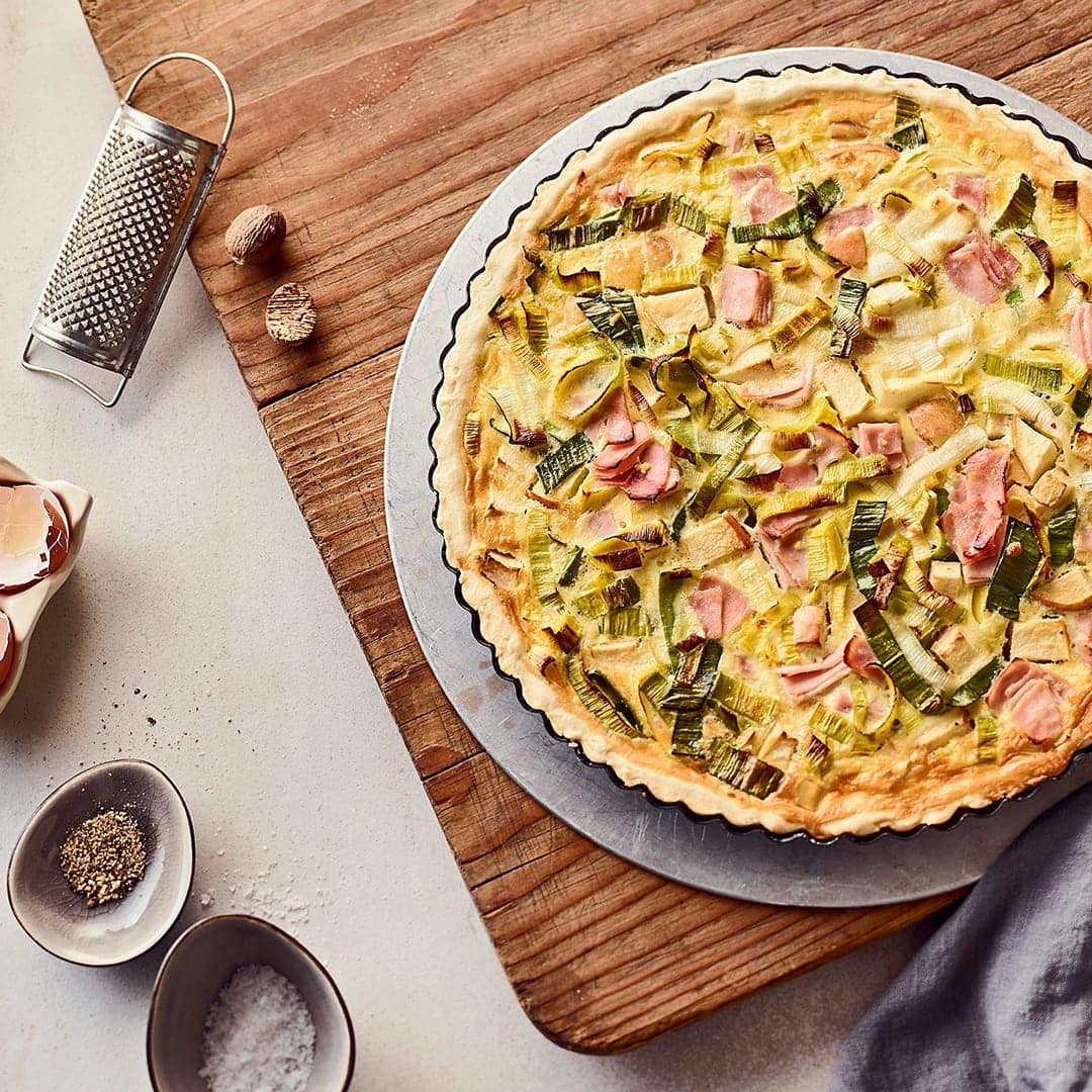 Kartoffelpüree-Quiche