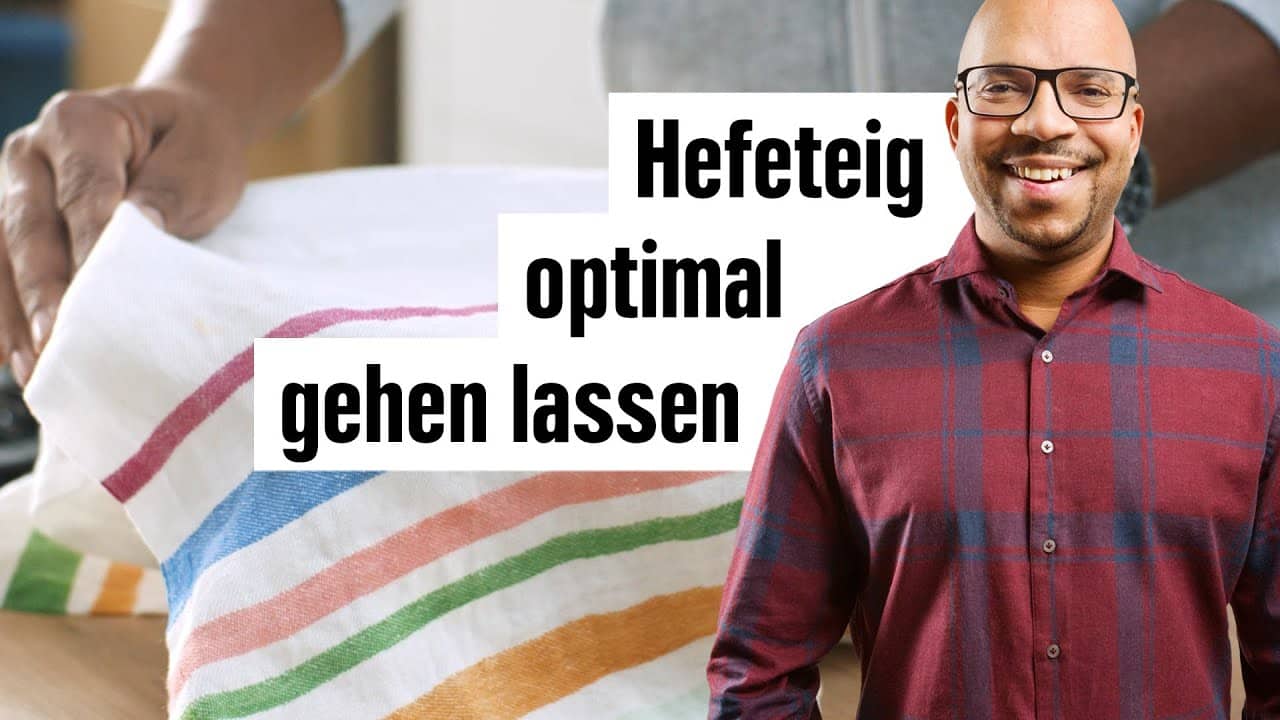 YouTube Platzhalterbild für ein Video mit dem Titel 'Hefeteig gehen lassen Tipps'.
