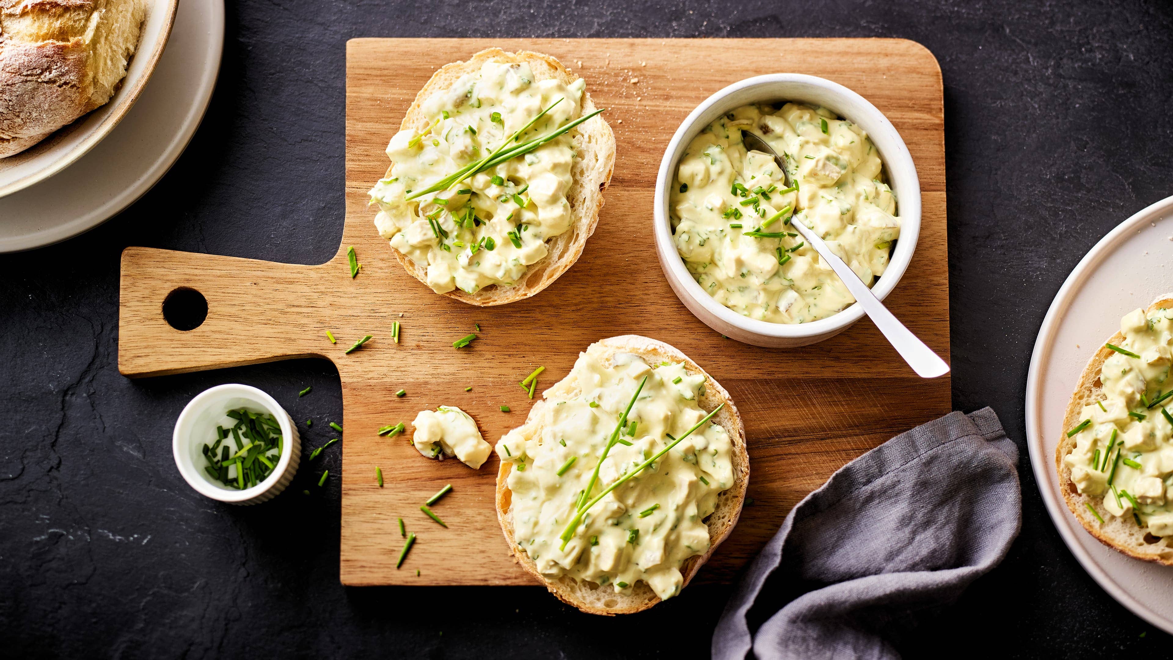 Veganer Eiersalat Veganer Eiersalat