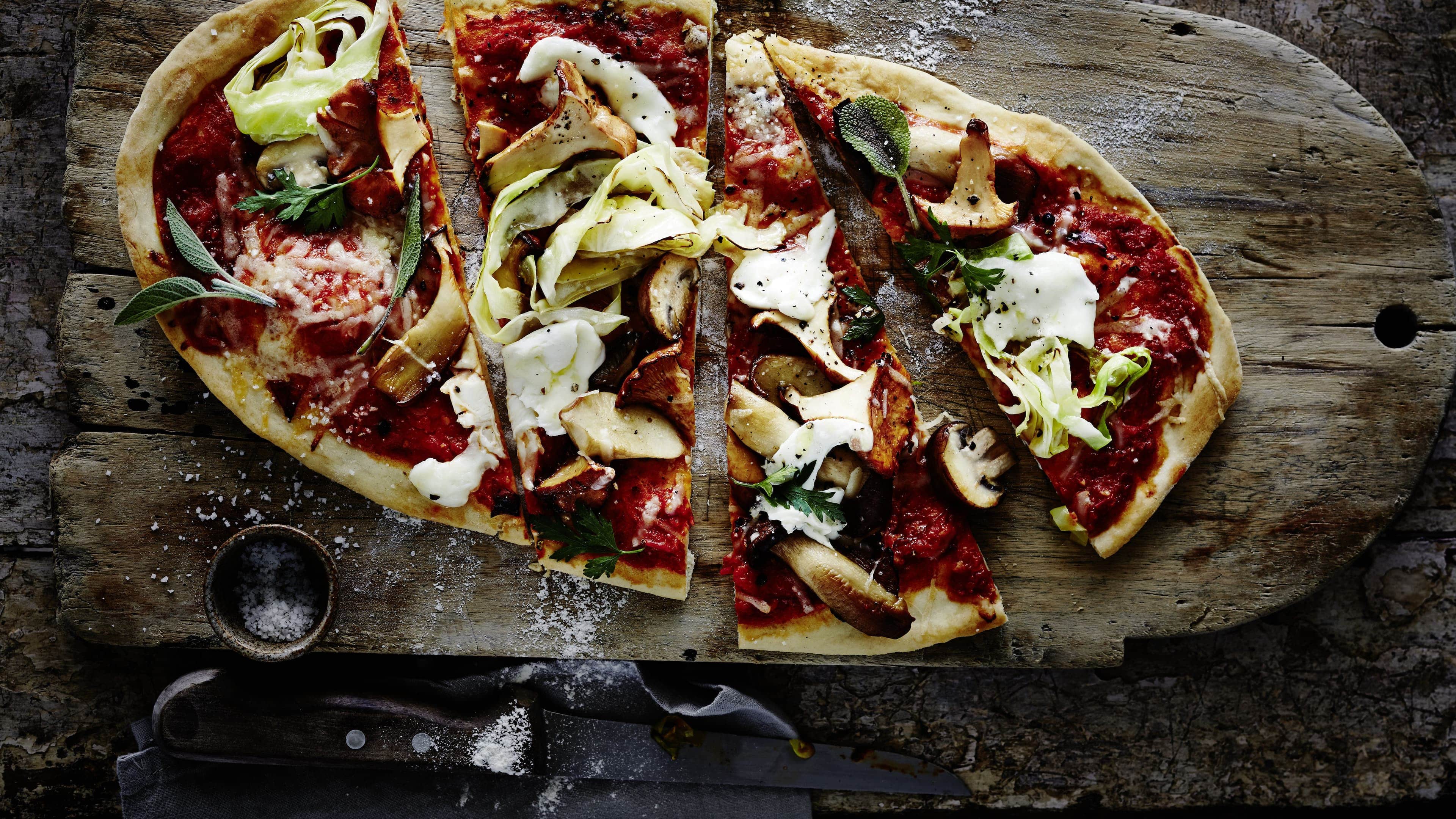 Herbstliche Pizza Herbstliche Pizza