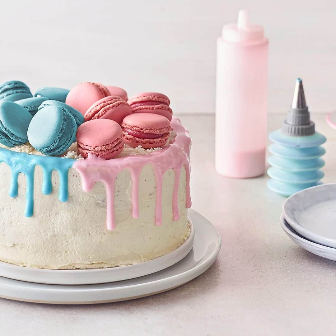 Gender Reveal Cake