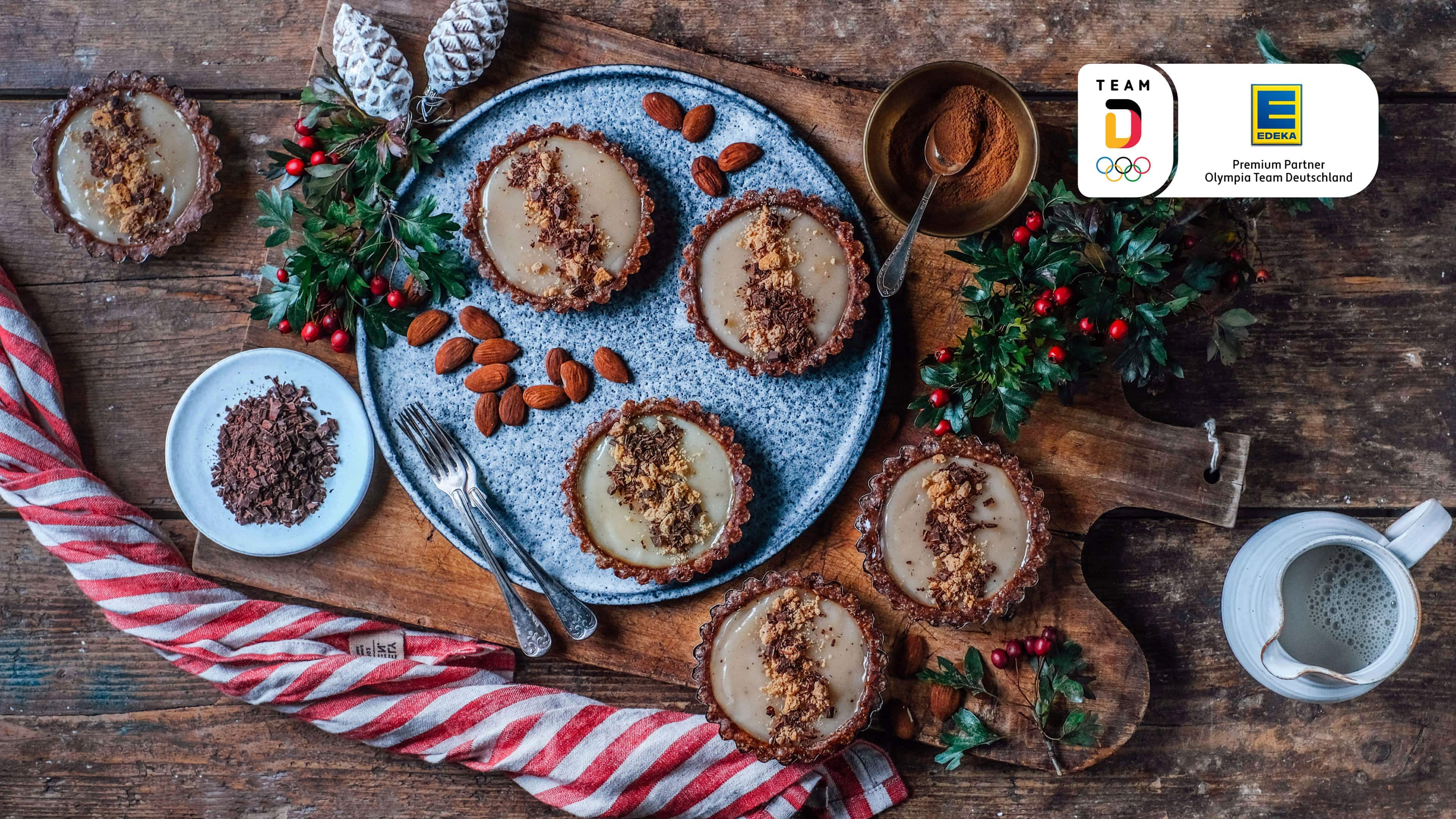 Vegane Spekulatius-Tartelettes Vegane Spekulatius-Tartelettes