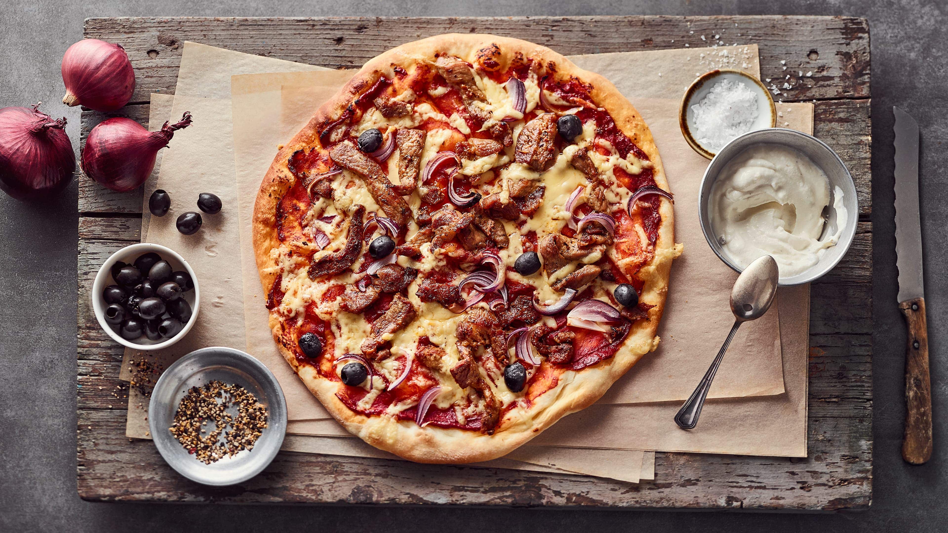 Gyros-Pizza Gyros-Pizza