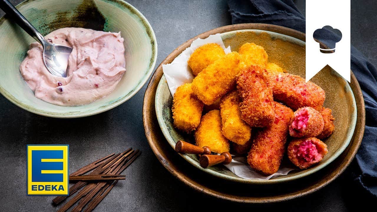 Selbstgemachte Kroketten YouTube Platzhalterbild für ein Video mit dem Titel 'Selbstgemachte Kroketten'.