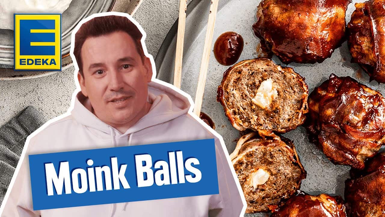 Moink Balls Rezept YouTube Platzhalterbild für ein Video mit dem Titel 'Moink Balls Rezept'.