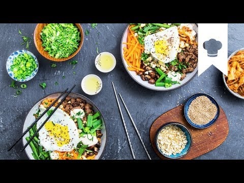 Bibimbap YouTube Platzhalterbild für ein Video mit dem Titel 'Bibimbap'.