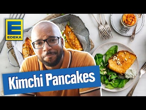 Kimchi Pancake Rezept YouTube Platzhalterbild für ein Video mit dem Titel 'Kimchi Pancake Rezept'.