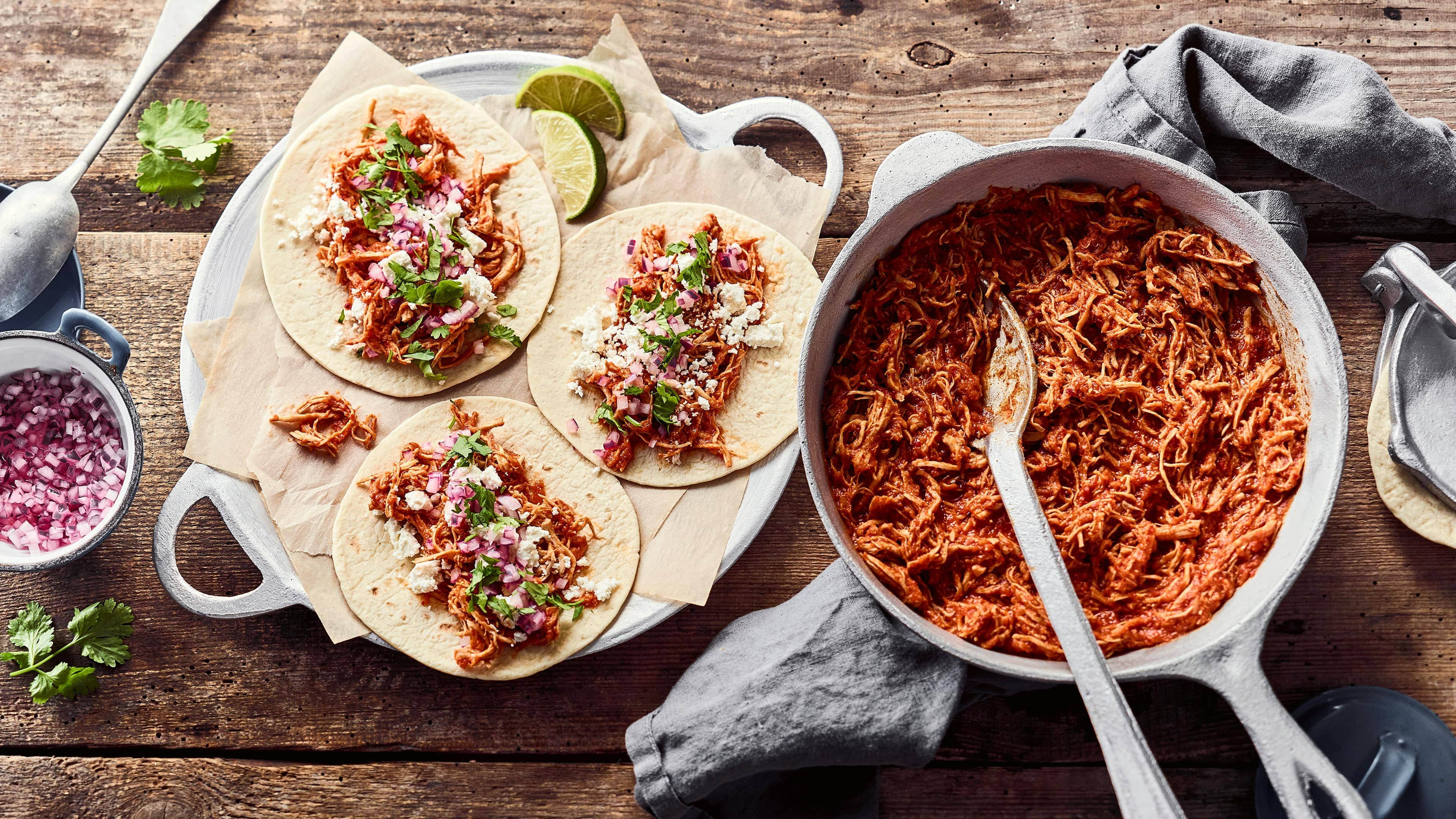 Tinga de Pollo Tinga de Pollo