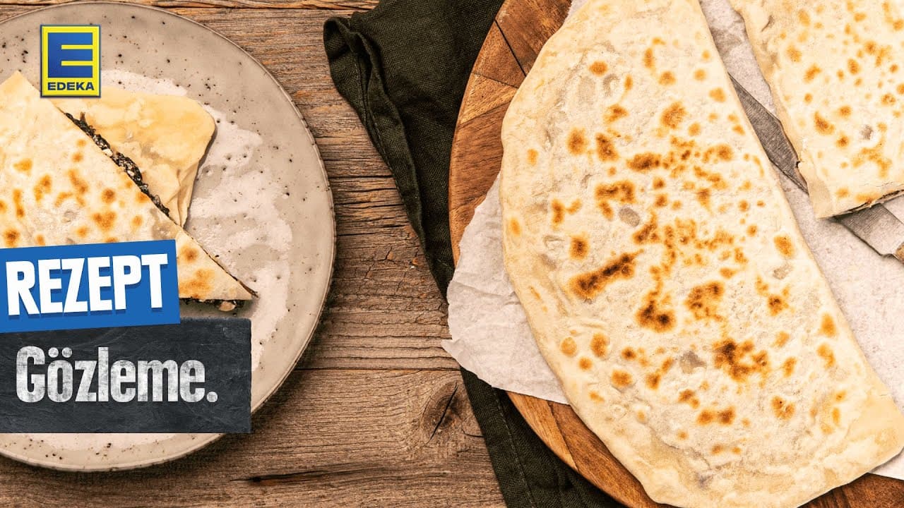 Gözleme Rezept YouTube Platzhalterbild für ein Video mit dem Titel 'Gözleme Rezept'.