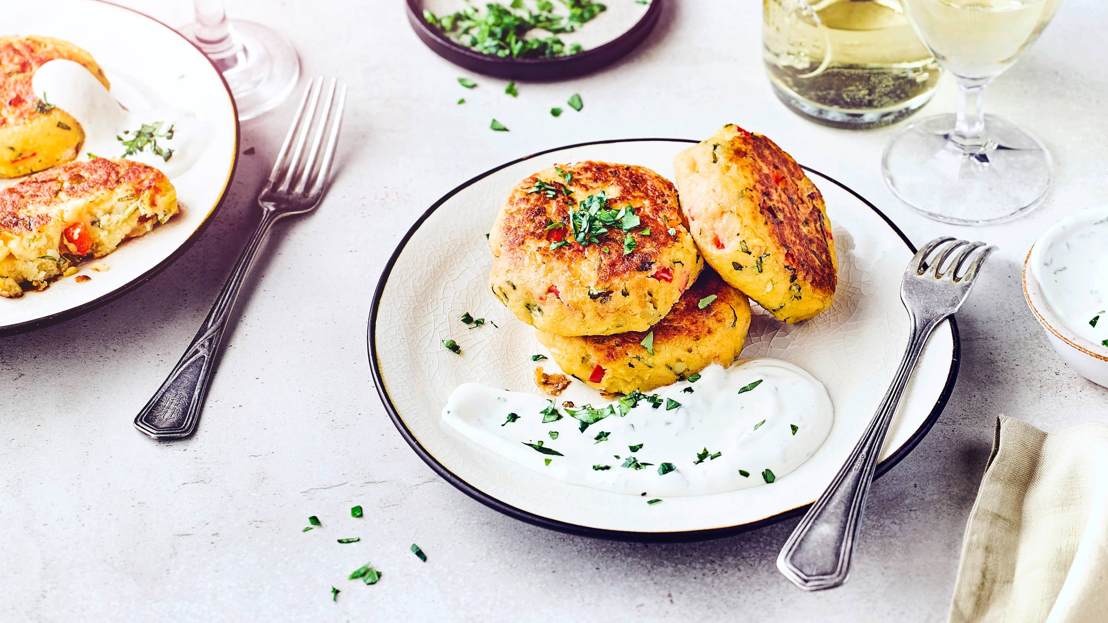 Kartoffelplätzchen Kartoffelplätzchen
