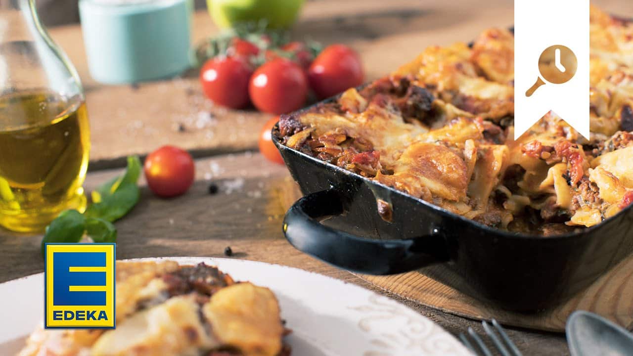 Lasagne mit Mangold YouTube Platzhalterbild für ein Video mit dem Titel 'Lasagne mit Mangold'.