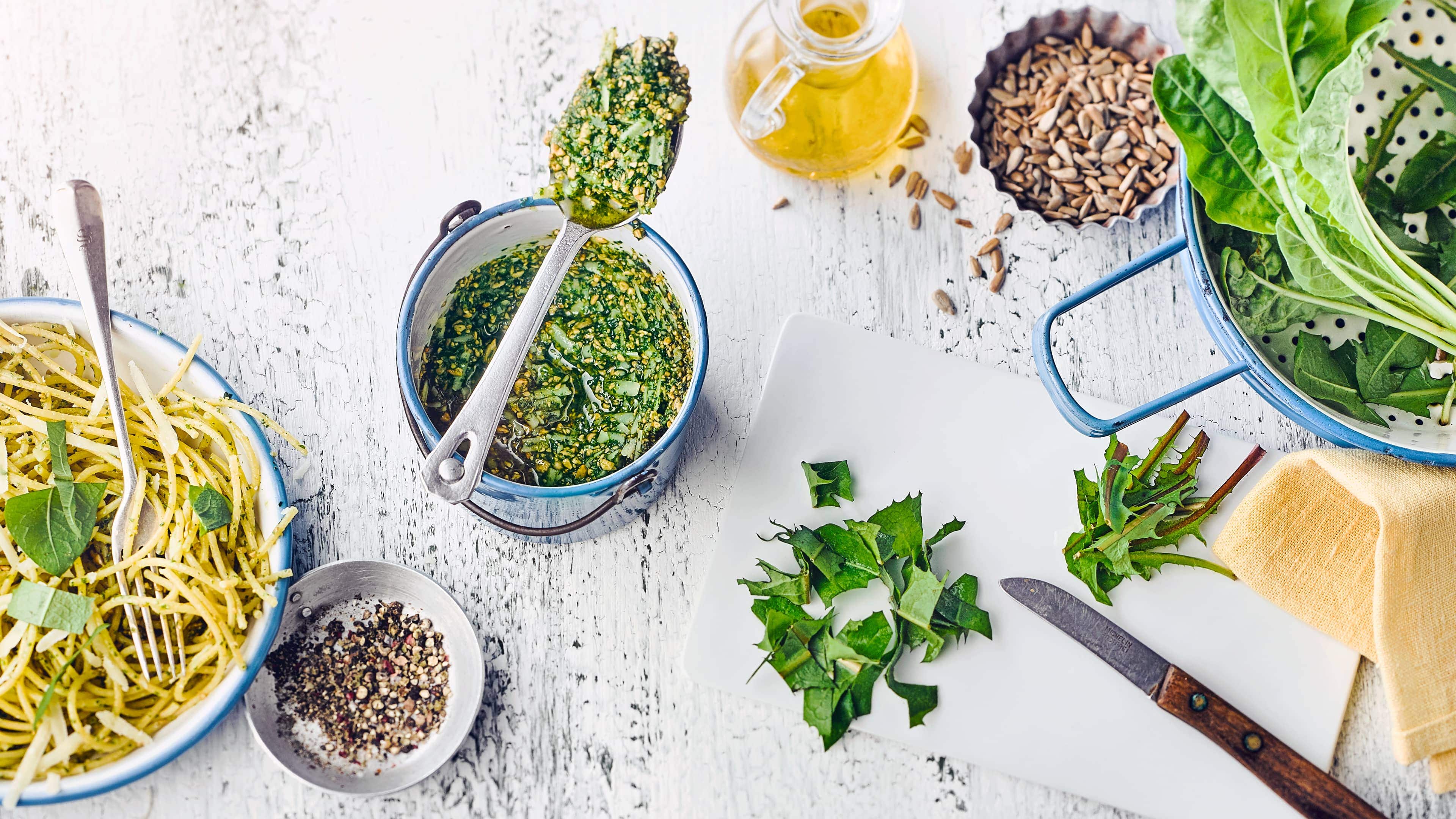 Löwenzahn-Pesto Löwenzahn-Pesto