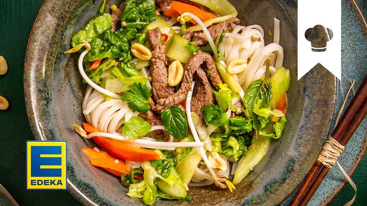 Bun Bo Rezept YouTube Platzhalterbild für ein Video mit dem Titel 'Bun Bo Rezept'.