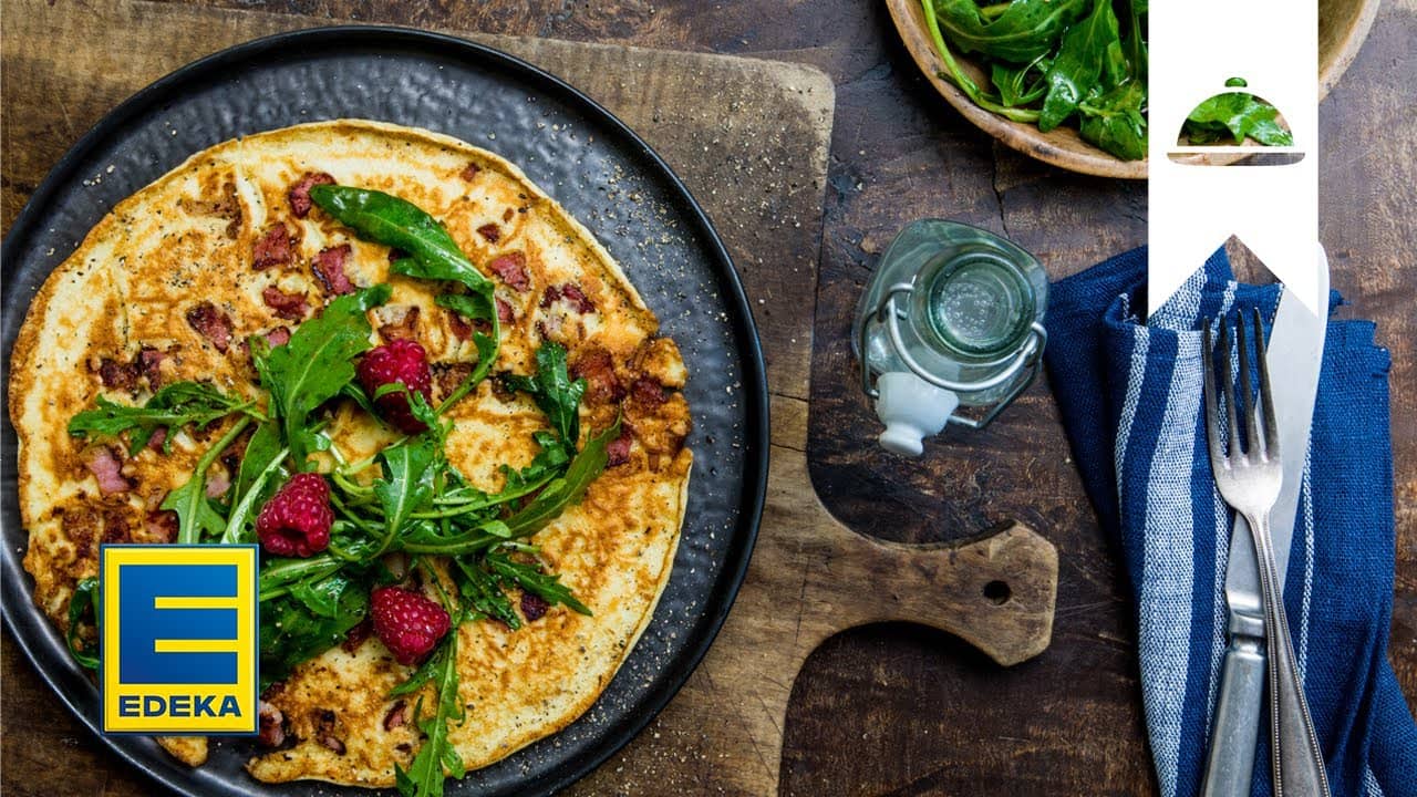 Speckpfannkuchen YouTube Platzhalterbild für ein Video mit dem Titel 'Speckpfannkuchen'.