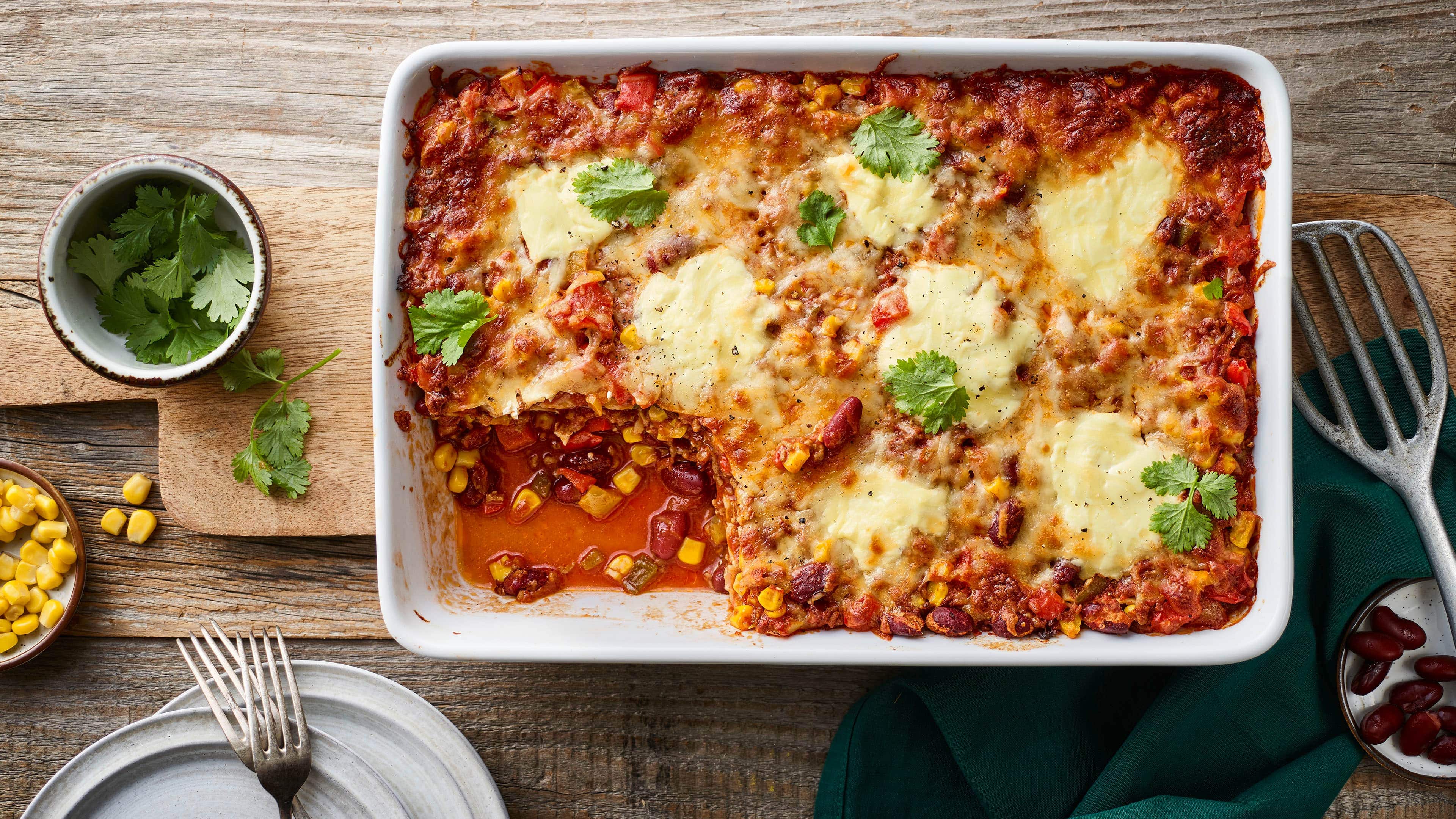 Mexikanische Lasagne Mexikanische Lasagne