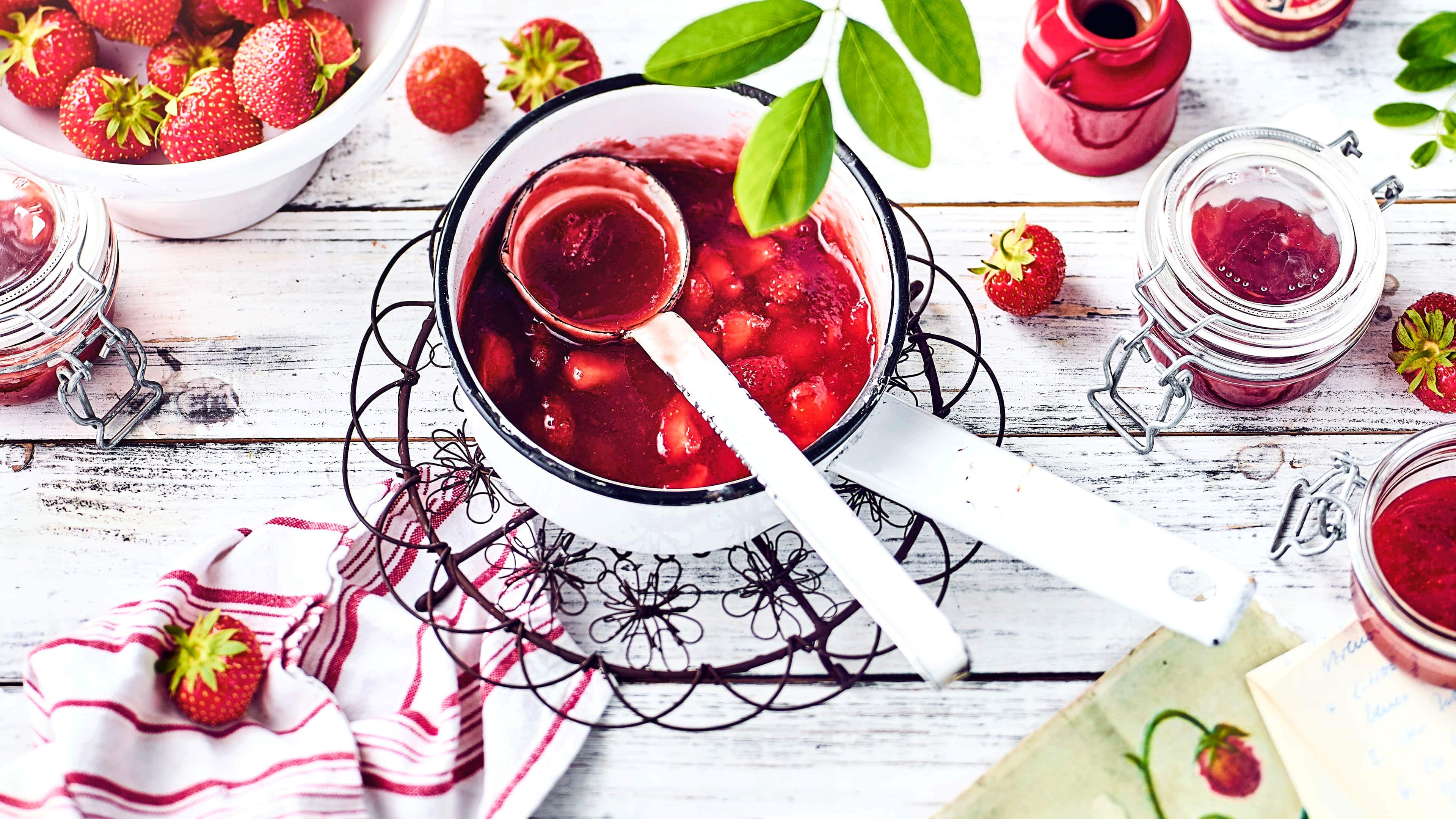 Erdbeermarmelade Erdbeermarmelade