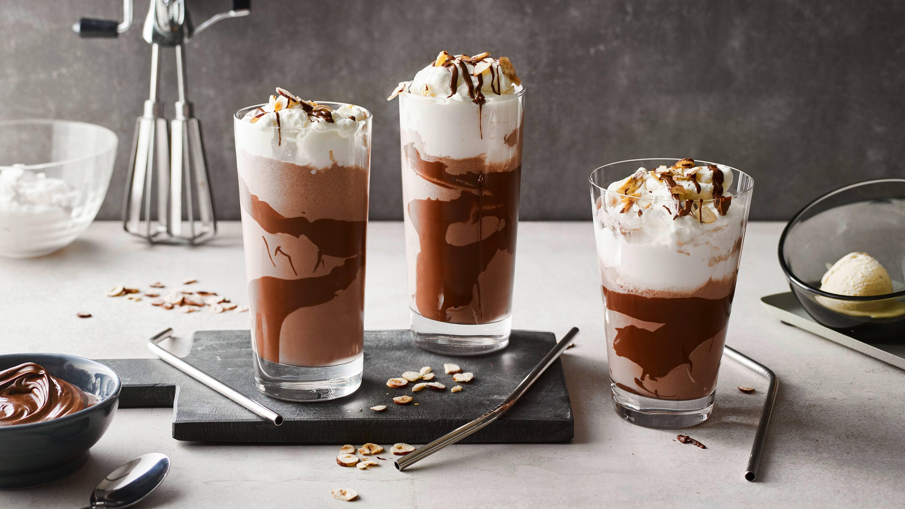 Nutella-Milchshake Nutella-Milchshake