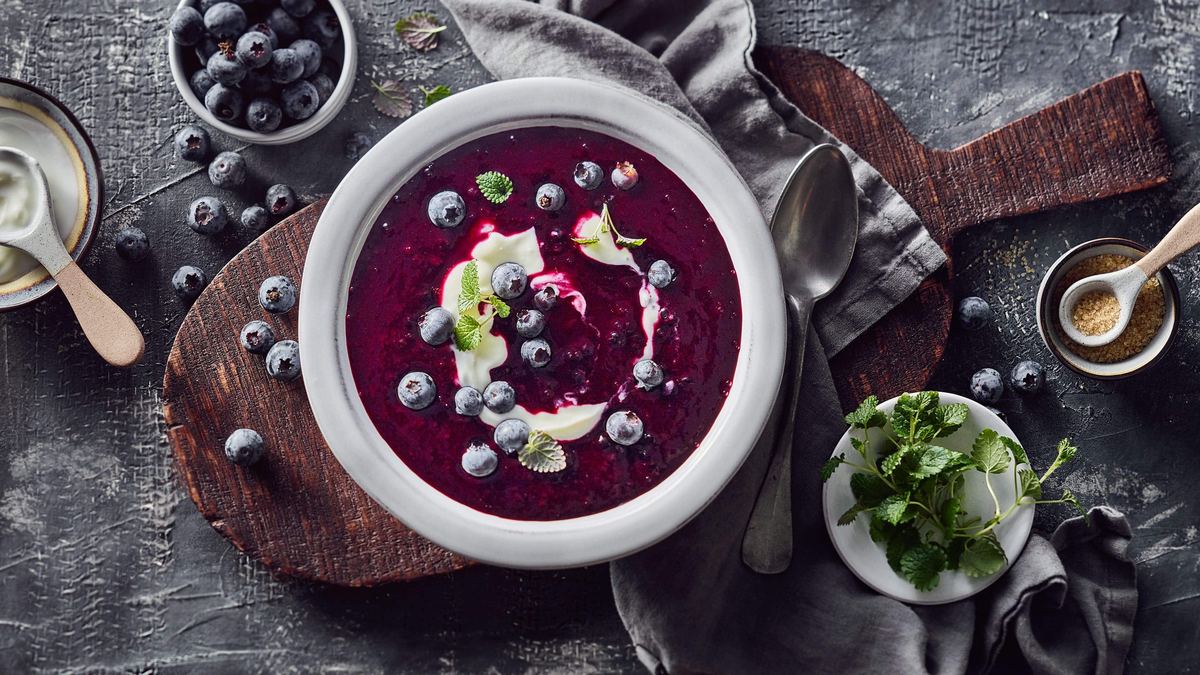 Blaubeersuppe Blaubeersuppe
