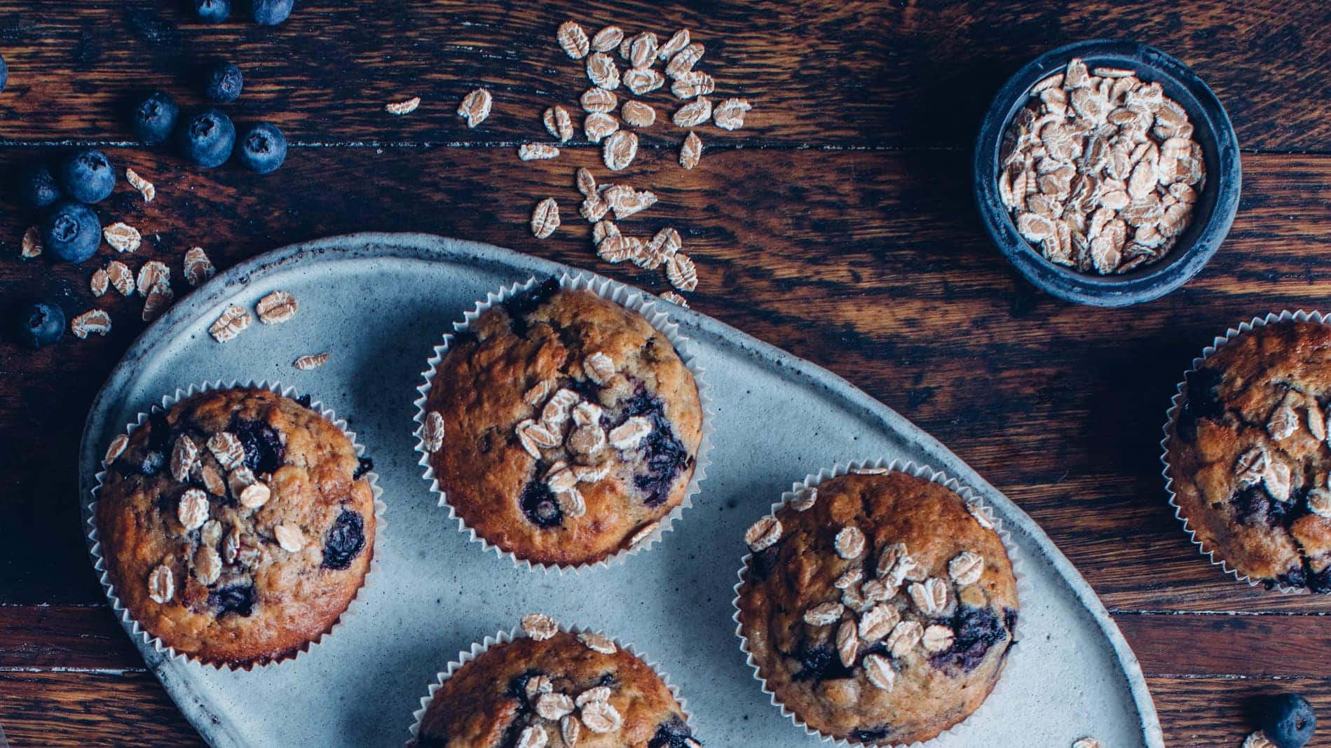 Blaubeer-Frühstücksmuffins Blaubeer-Frühstücksmuffins