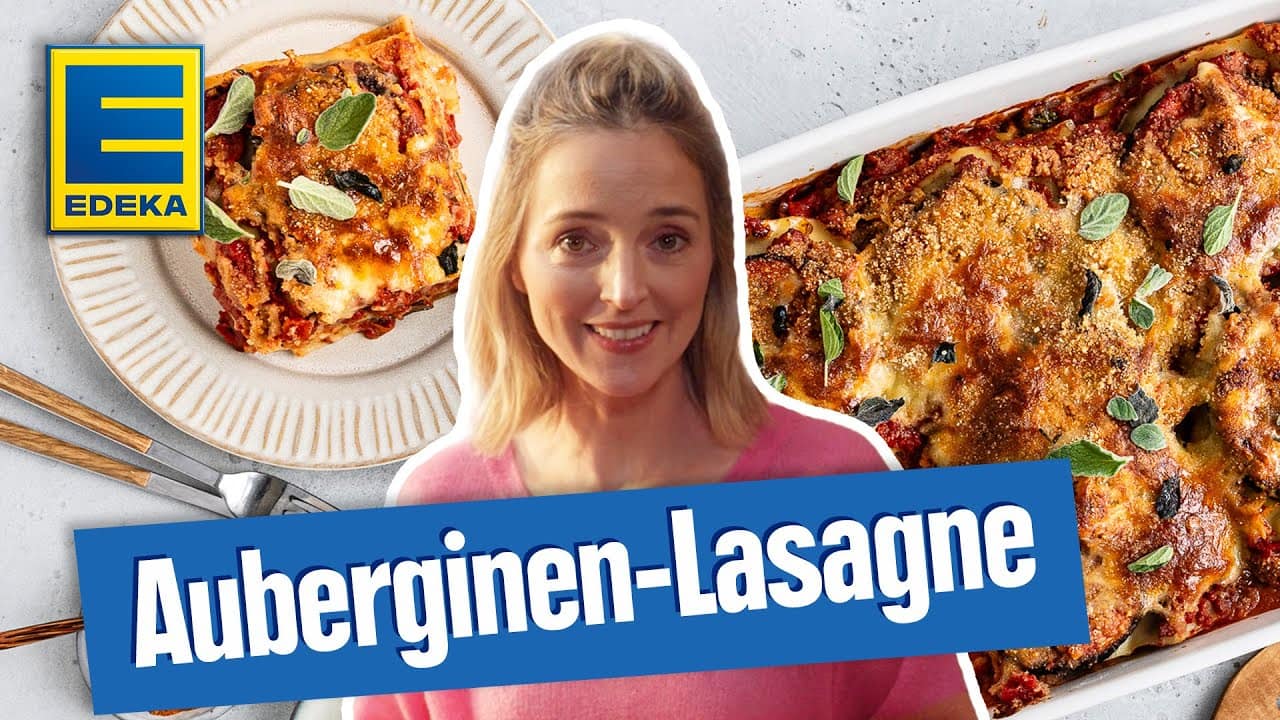 Auberginen Lasagne YouTube Platzhalterbild für ein Video mit dem Titel 'Auberginen Lasagne'.