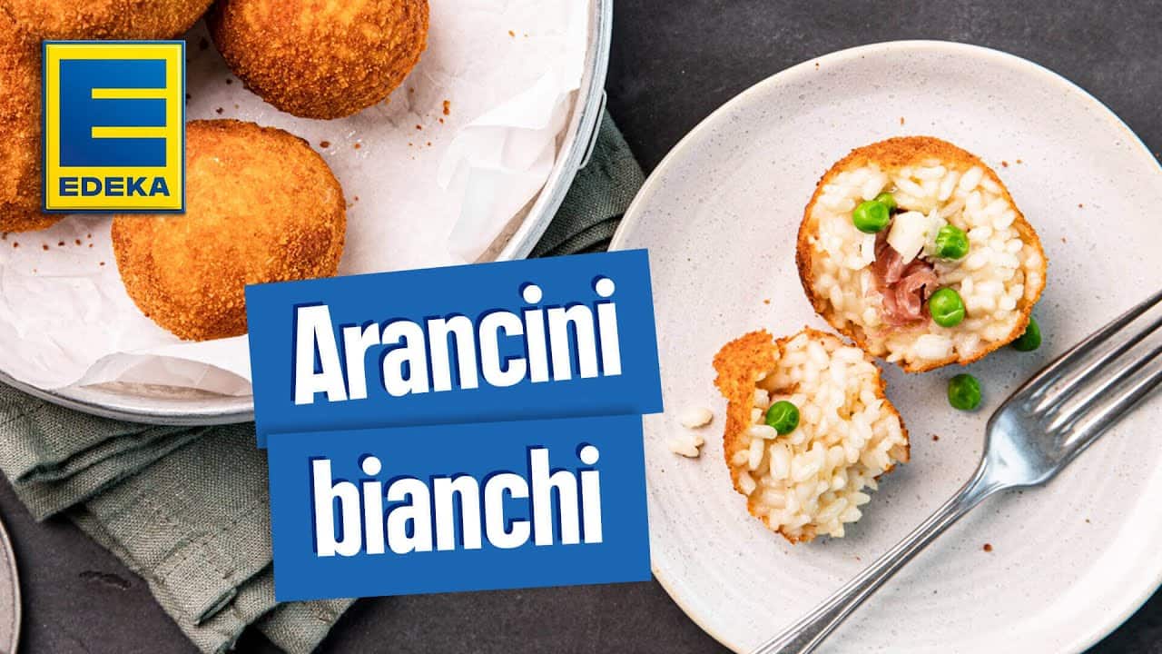 Arancini bianchi Rezept YouTube Platzhalterbild für ein Video mit dem Titel 'Arancini bianchi Rezept'.