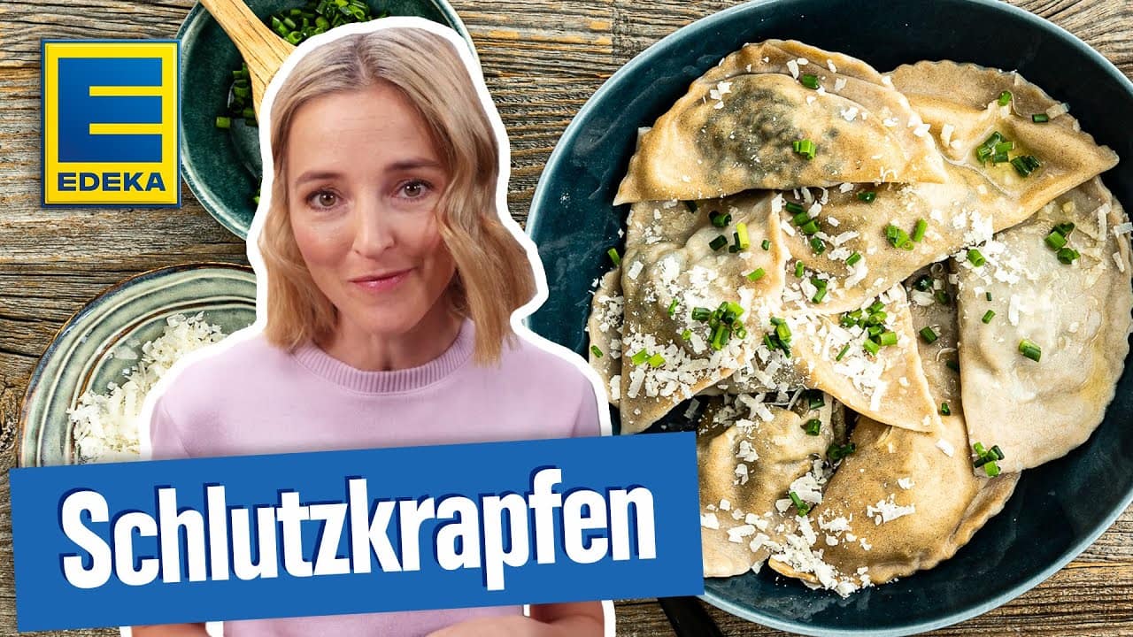 Schlutzkrapfen Rezept YouTube Platzhalterbild für ein Video mit dem Titel 'Schlutzkrapfen Rezept'.